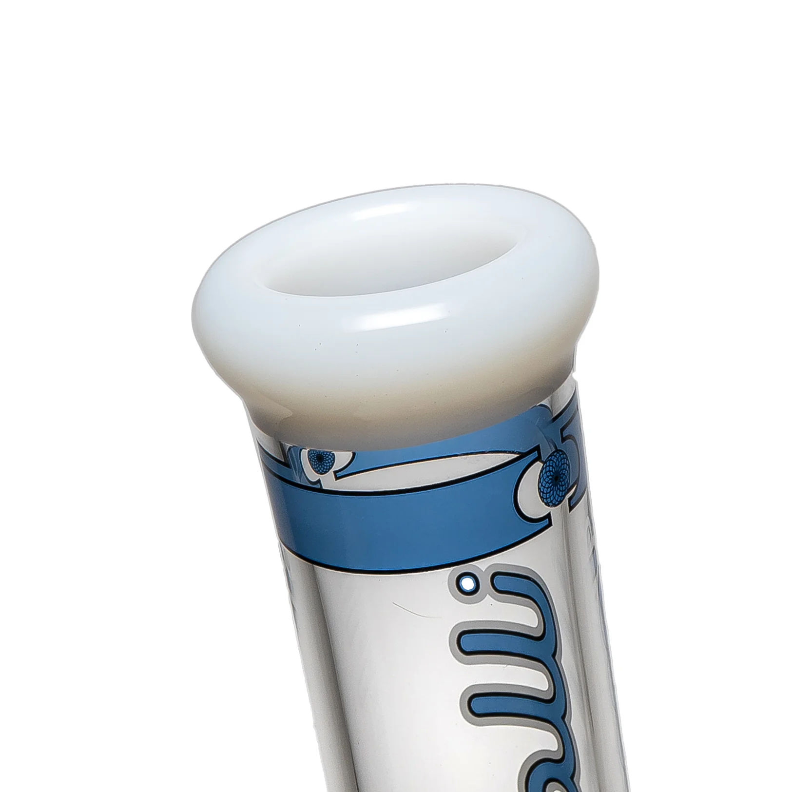 Illadelph - Medium Beaker - Signature Series - Blue & White - Image 4