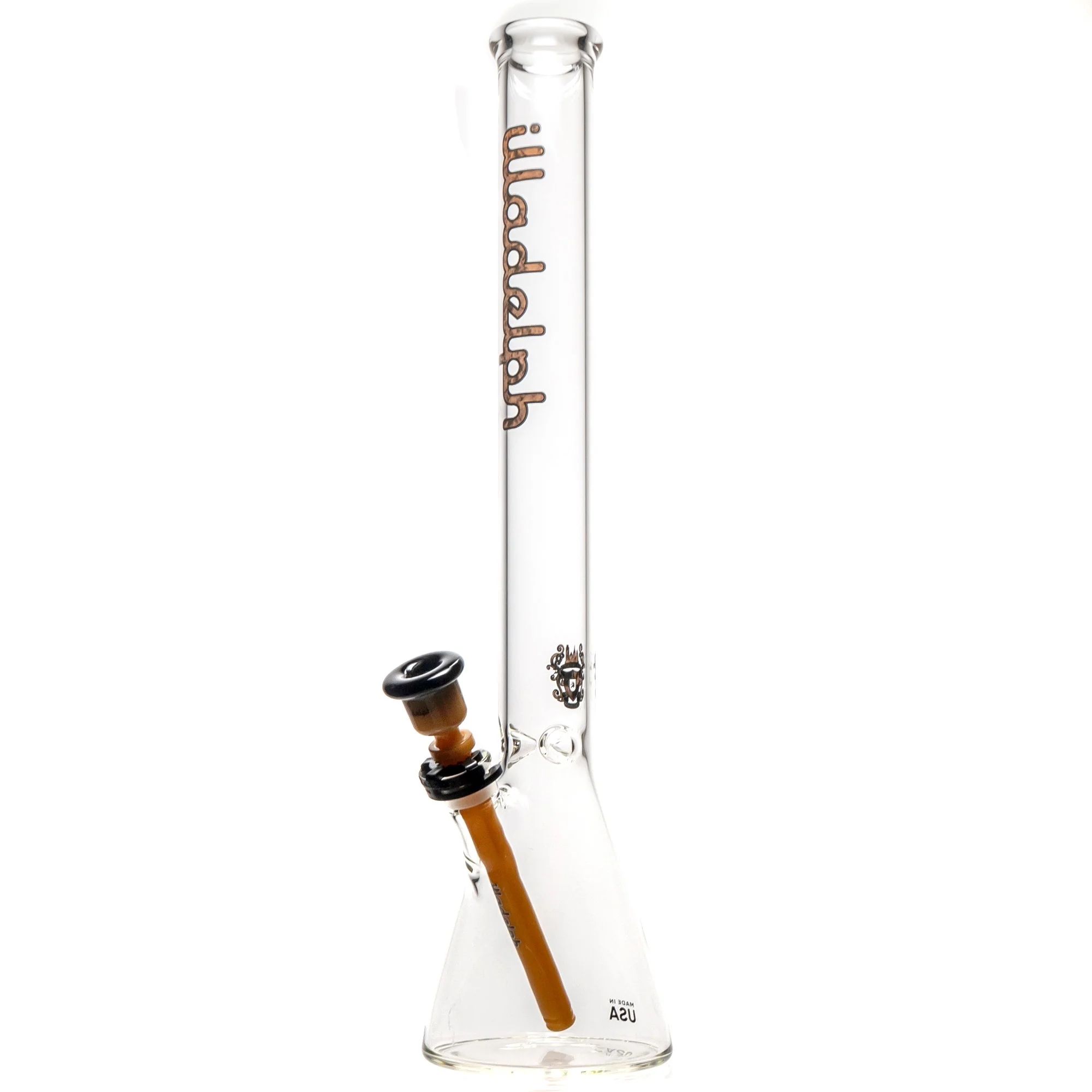 Illadelph - Medium Beaker + Slide Upgrade - Woodgrain Label