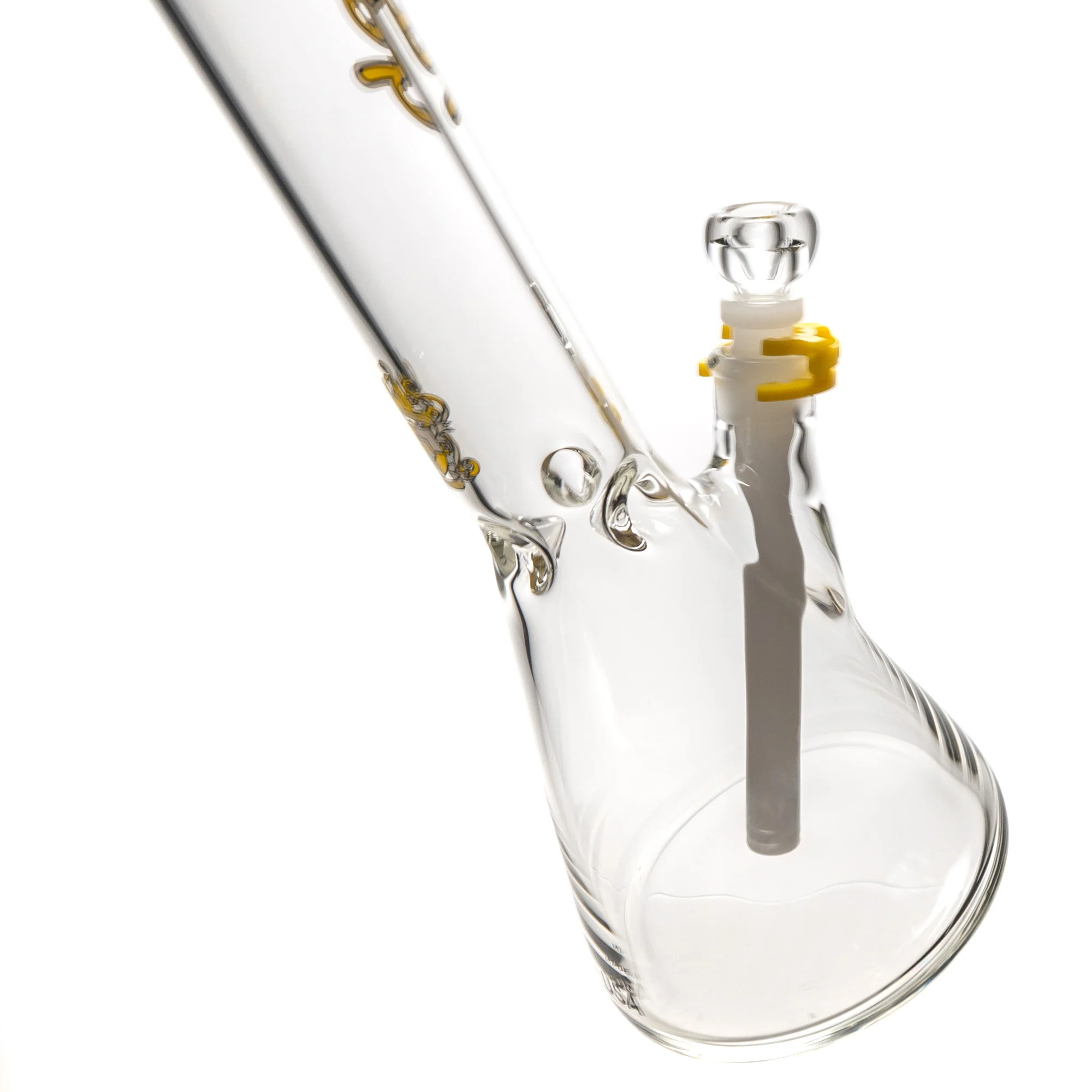Illadelph - Medium Beaker - Yellow & White Label - Image 3