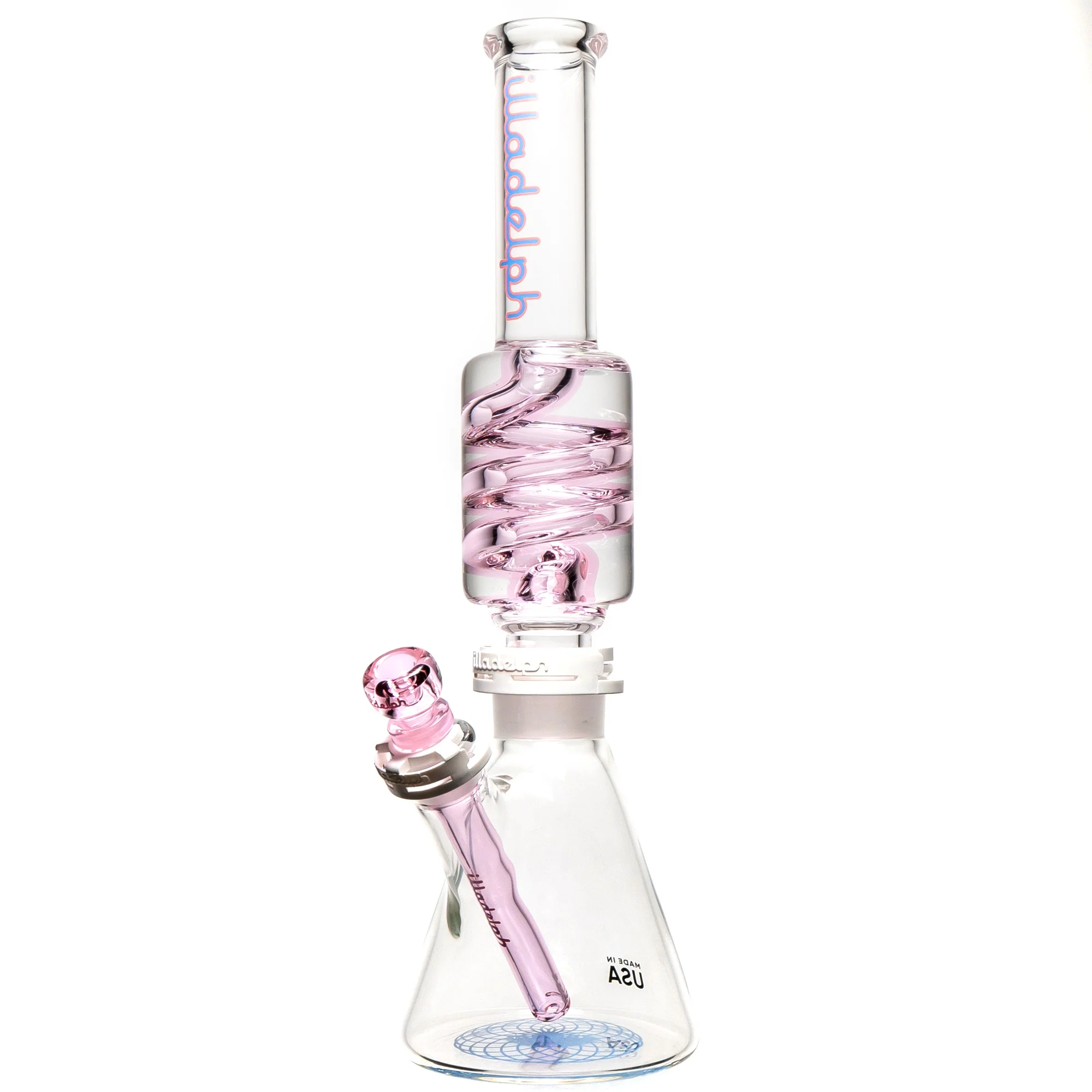 Illadelph - Medium Coil Condenser - Cotton Candy