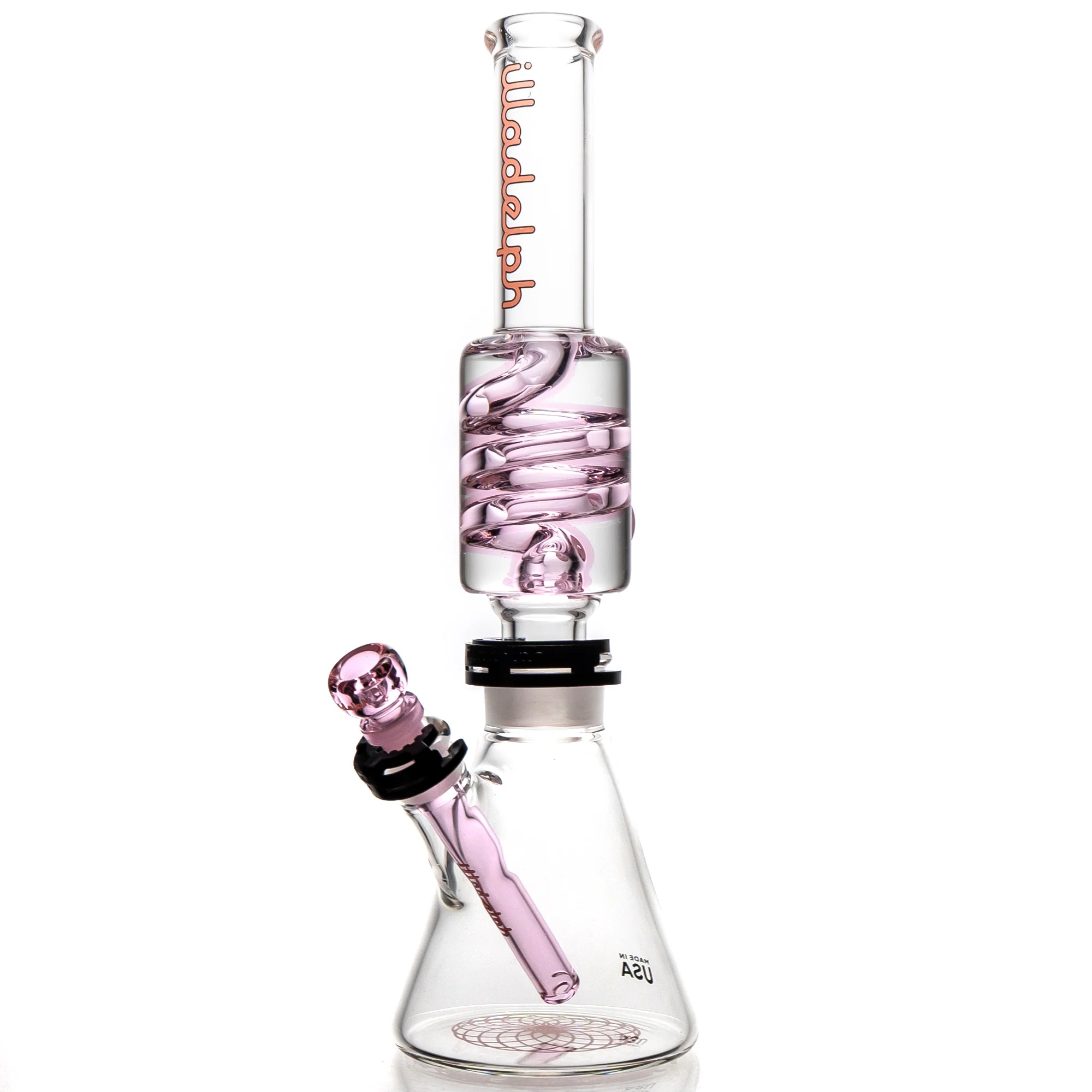 Illadelph - Medium Coil Condenser - Pink