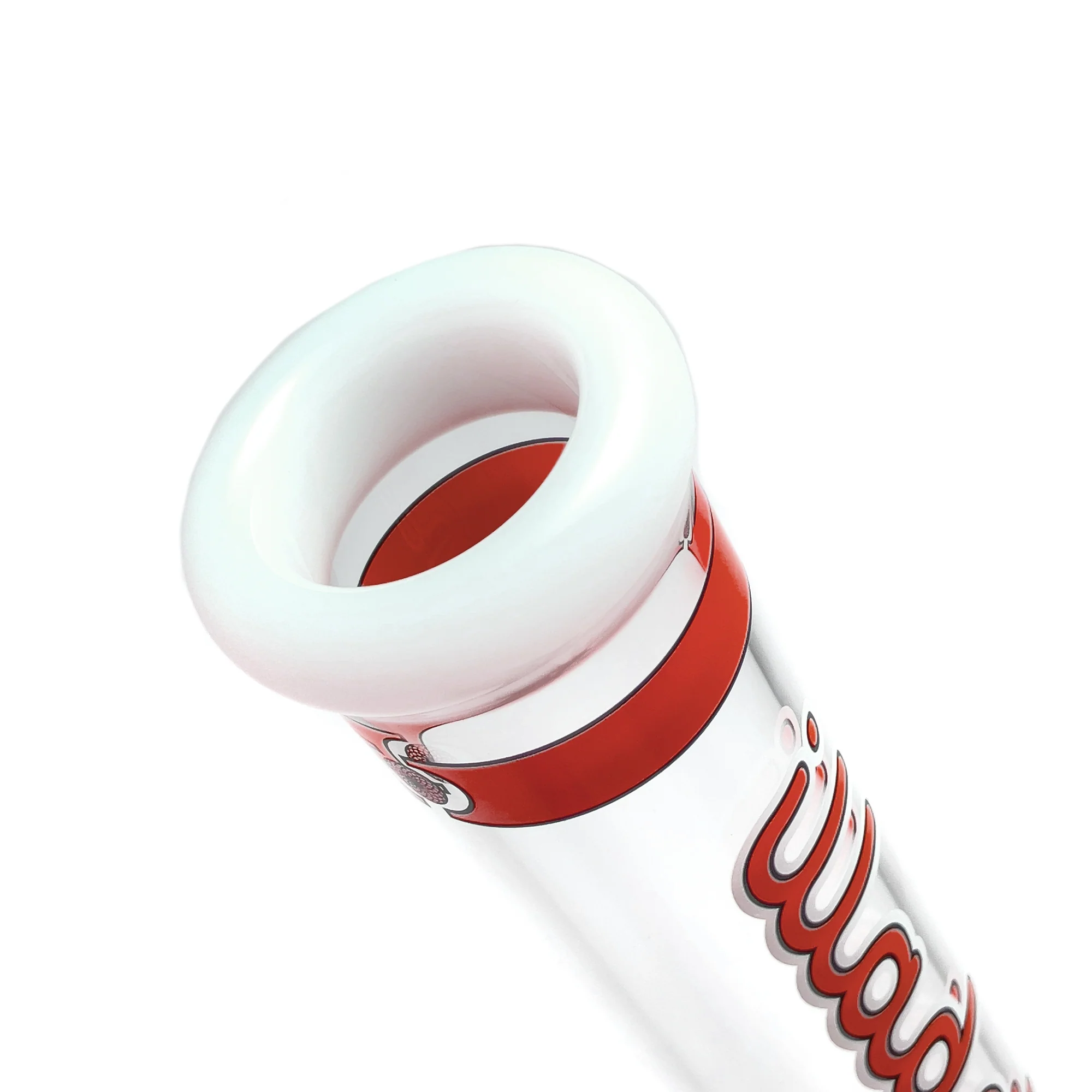 Illadelph - Medium Signature Beaker - Red & White - Image 3