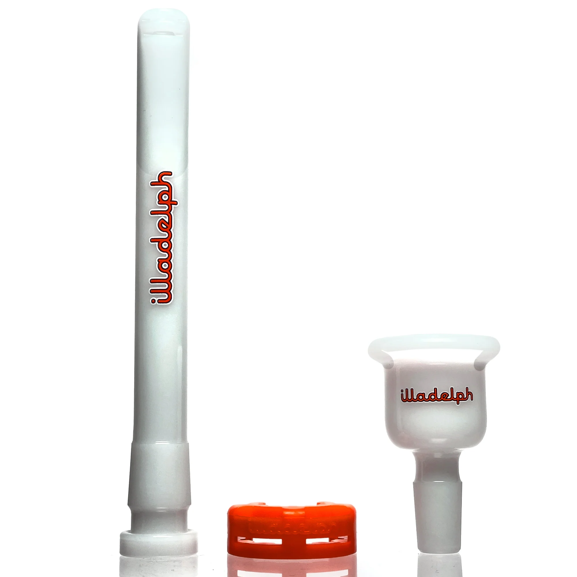 Illadelph - Medium Signature Beaker - Red & White - Image 6