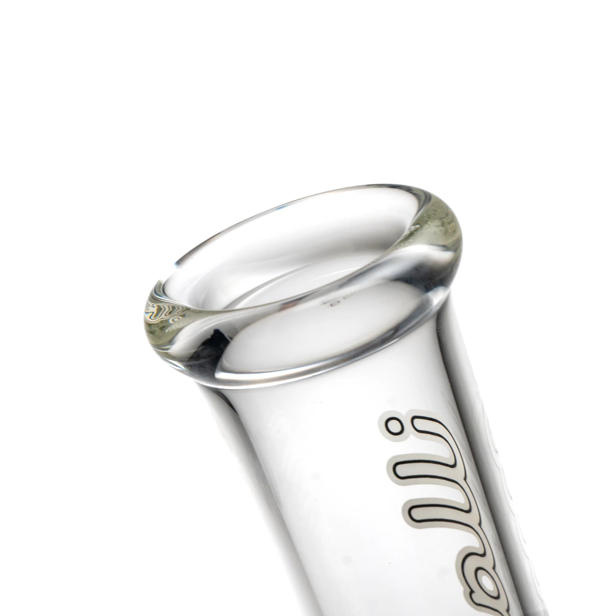 Illadelph - Medium Straight - White on White w/ Milky Green Downstem 5mm - Image 3