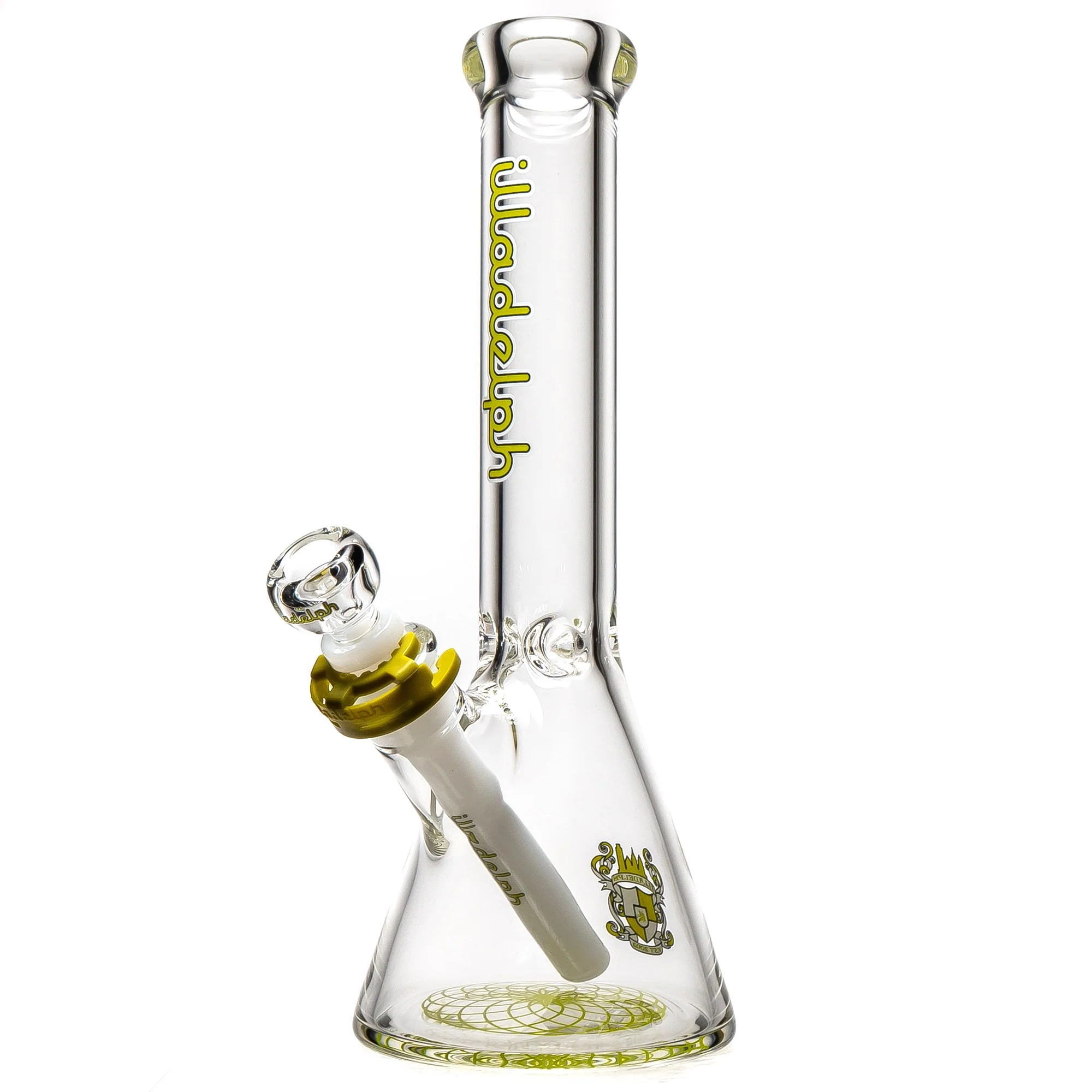 Illadelph - Mini Beaker - Lime & White 7mm