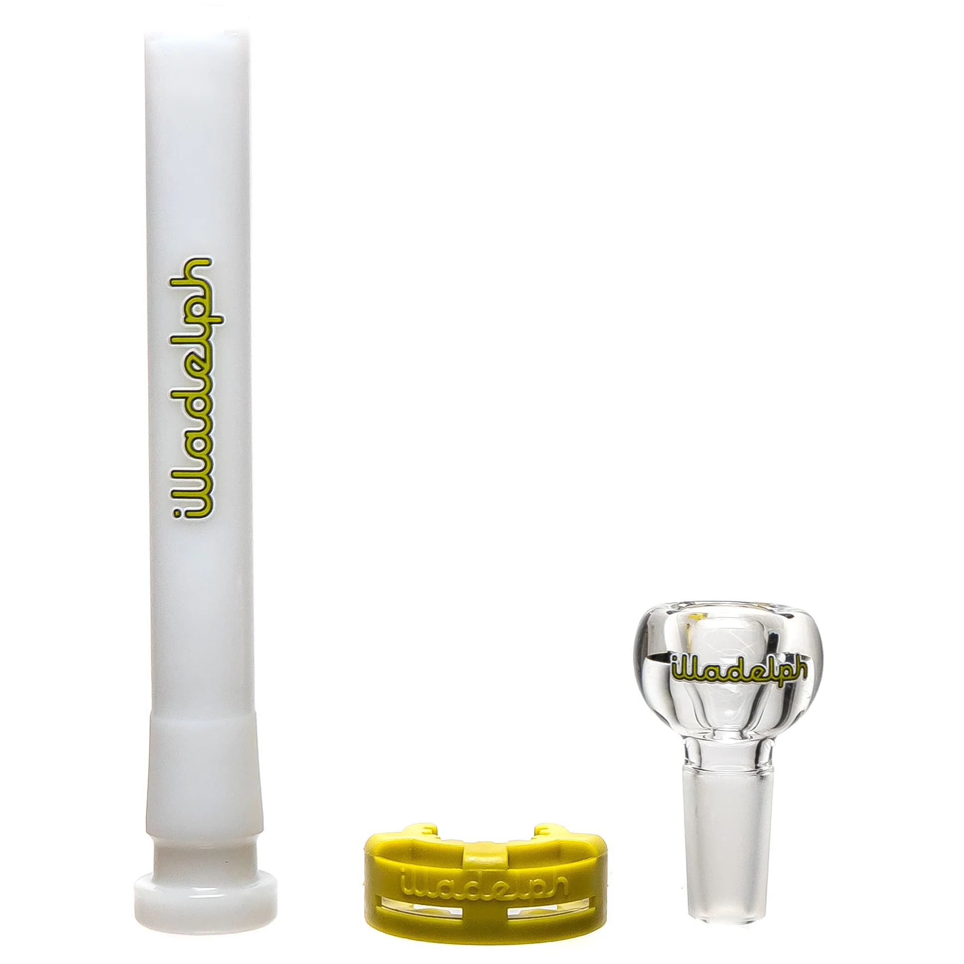Illadelph - Mini Beaker - Lime & White 7mm - Image 6