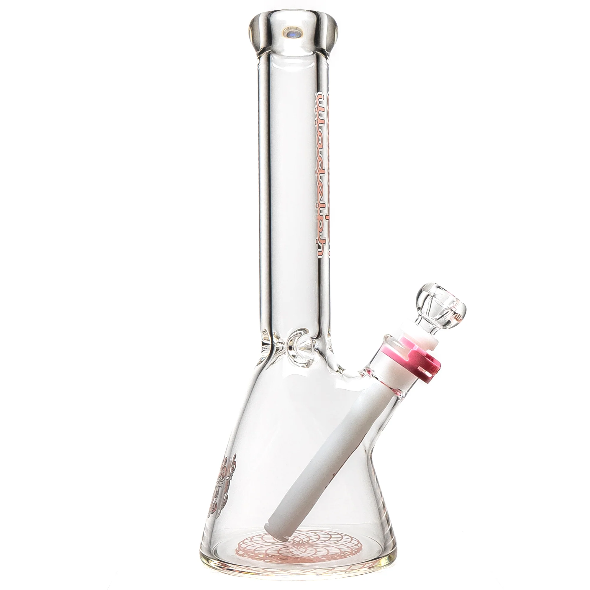 Illadelph - Mini Beaker - Pink & White 7mm - Image 2