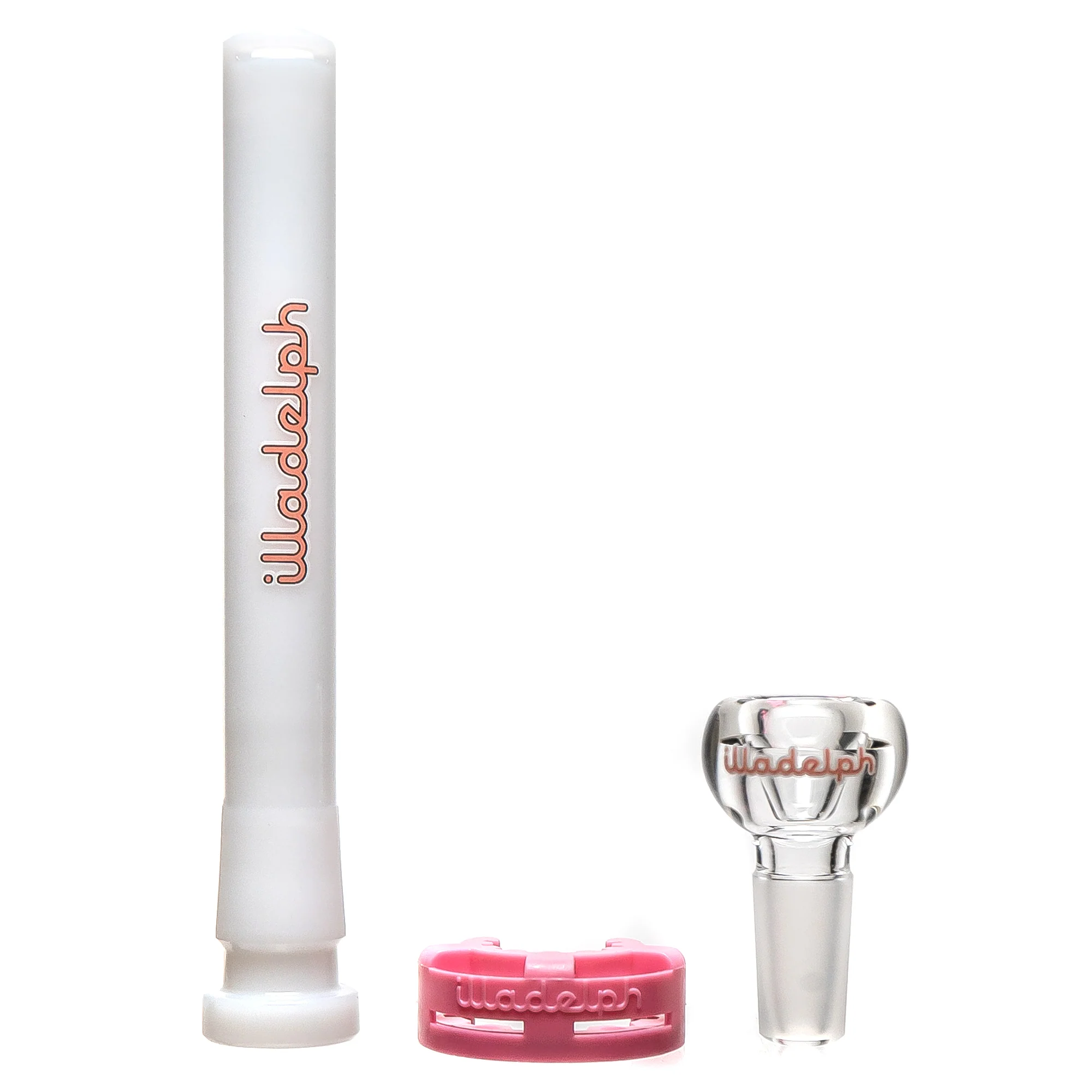 Illadelph - Mini Beaker - Pink & White 7mm - Image 6