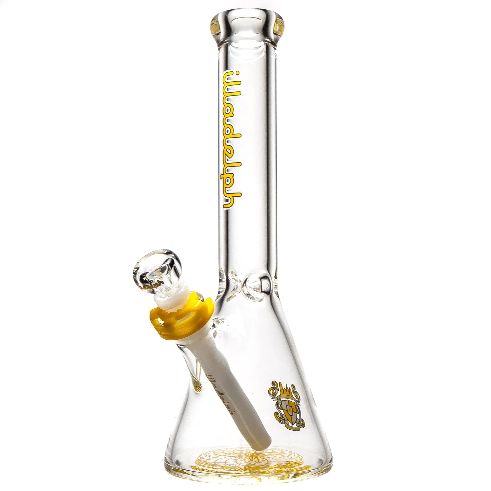 Illadelph - Mini Beaker - Yellow & White 7mm