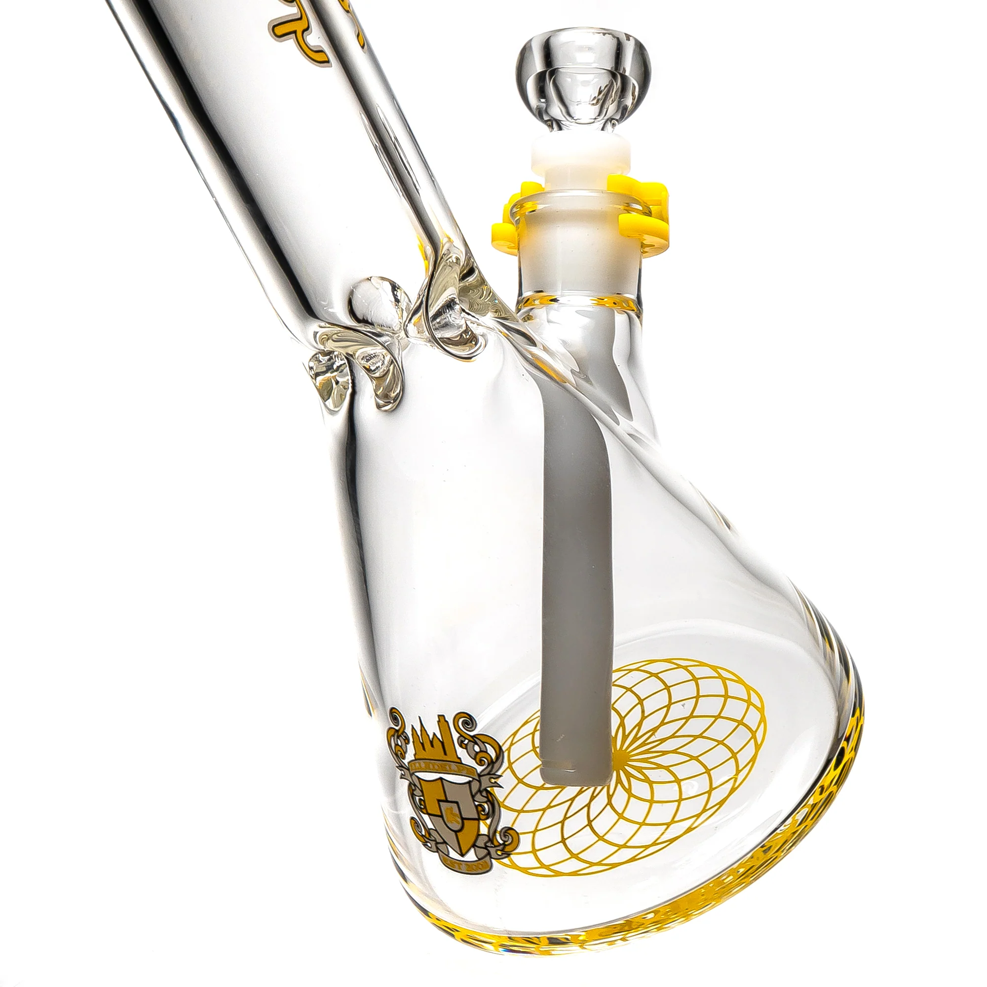 Illadelph - Mini Beaker - Yellow & White 7mm - Image 4