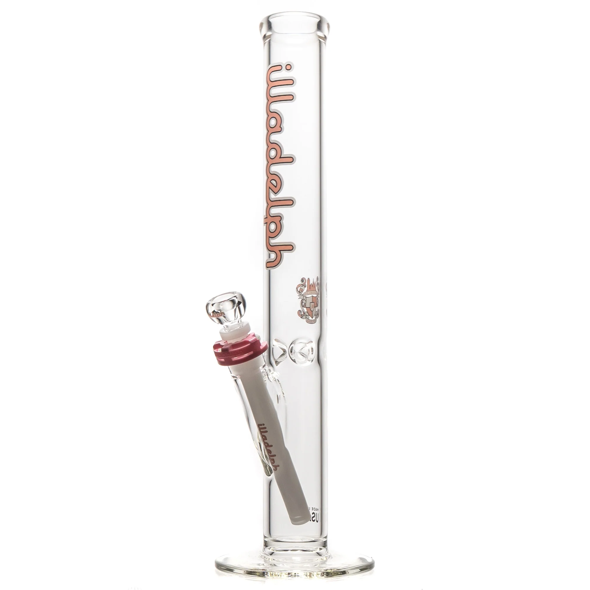 Illadelph - Short Straight - Pink & White Label