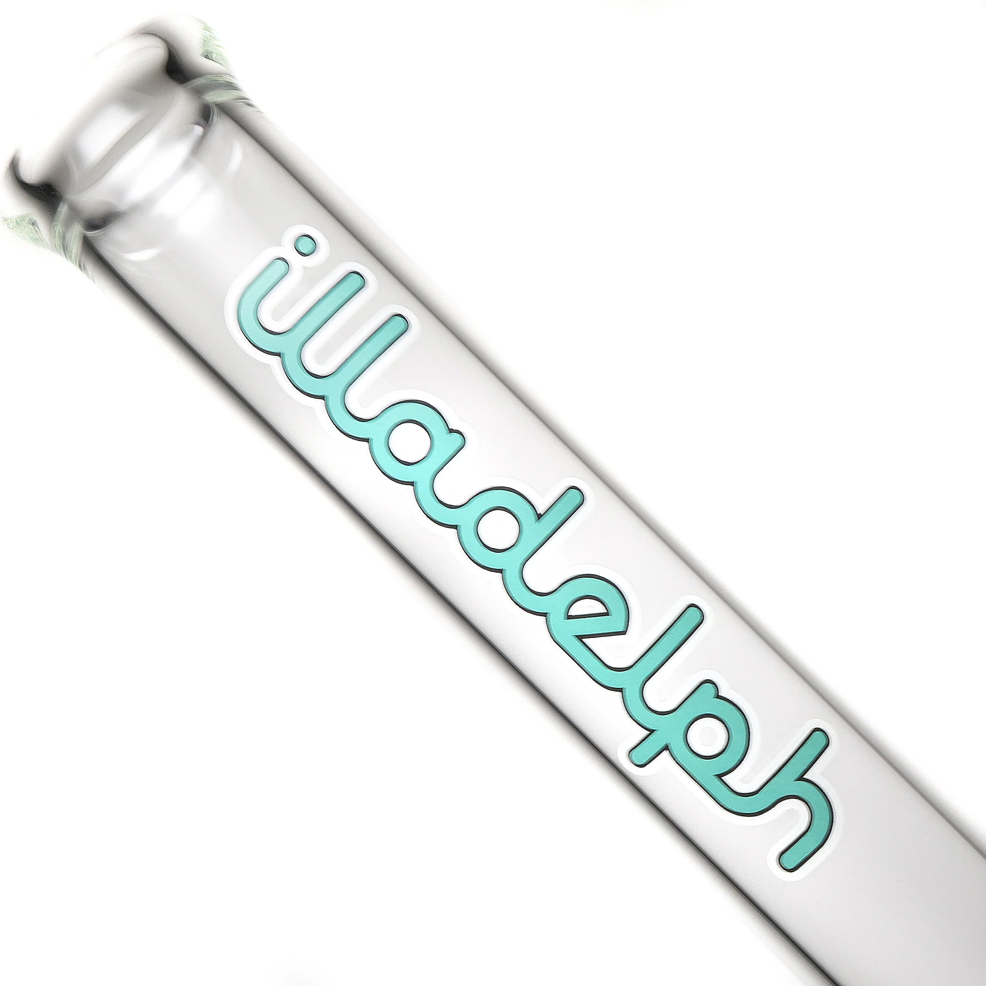 Illadelph - Tall Beaker - Teal & White Label - Image 3