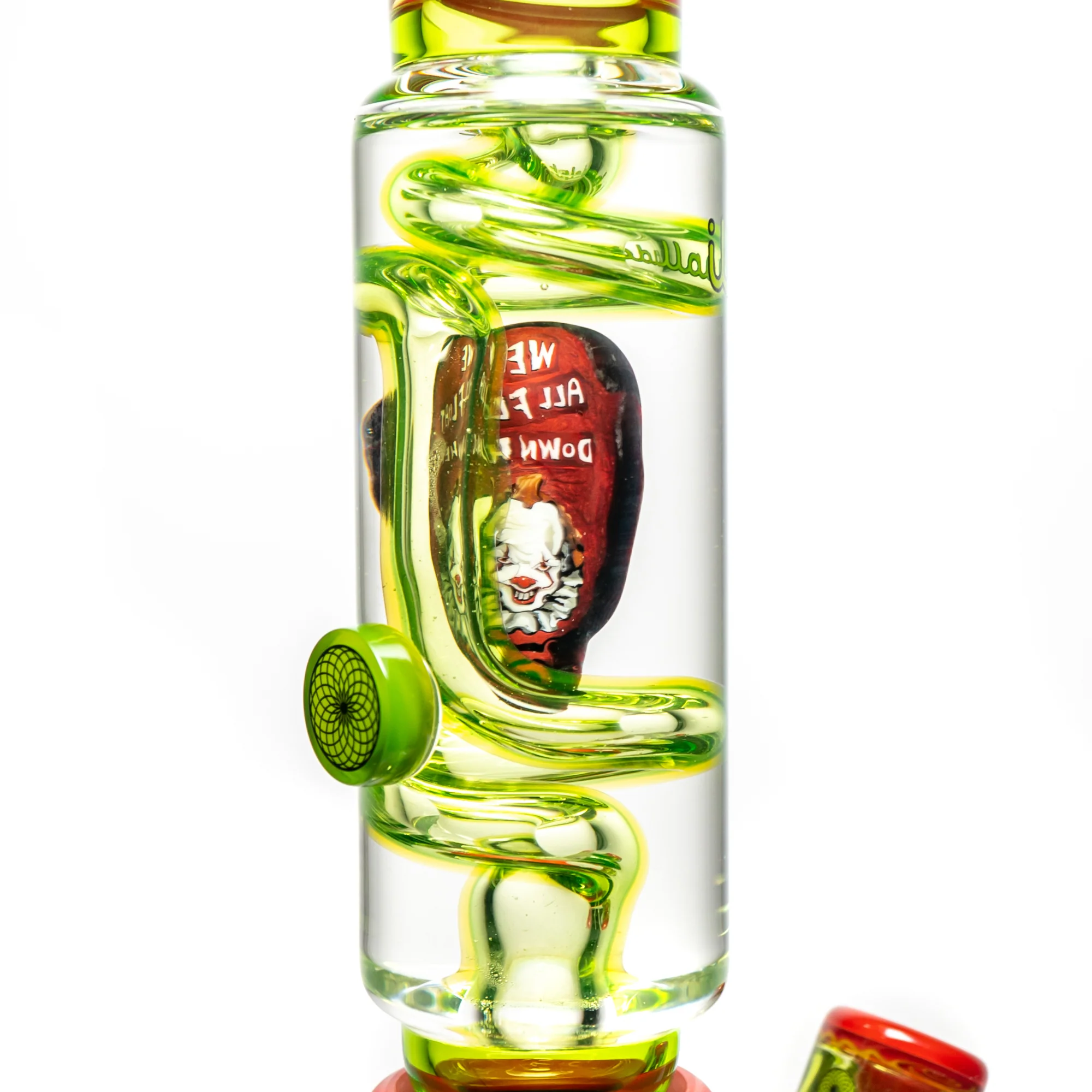 Illadelph x Boehme - Custom Coil Condenser - Pennywise - UV Lime - Image 4