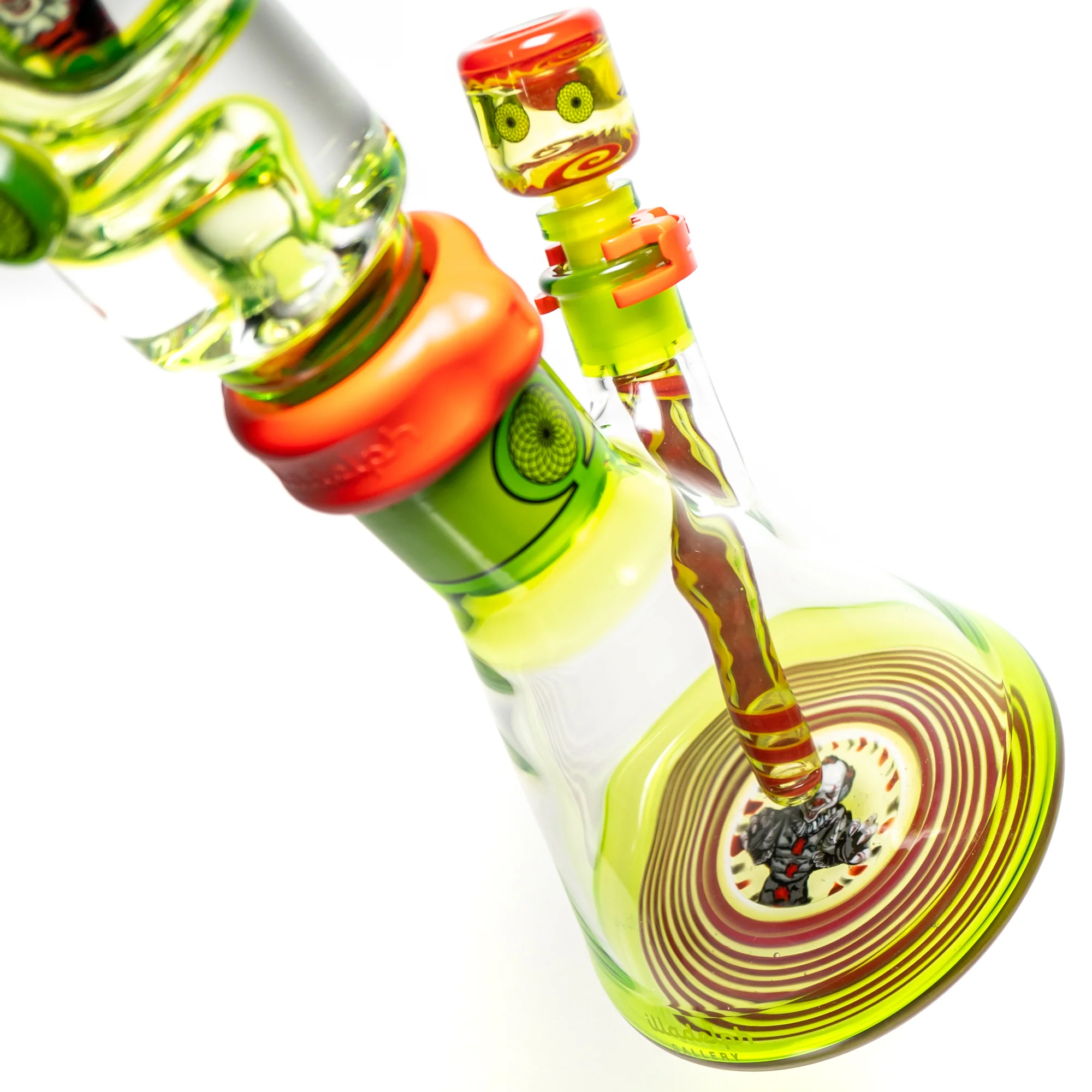 Illadelph x Boehme - Custom Coil Condenser - Pennywise - UV Lime - Image 9