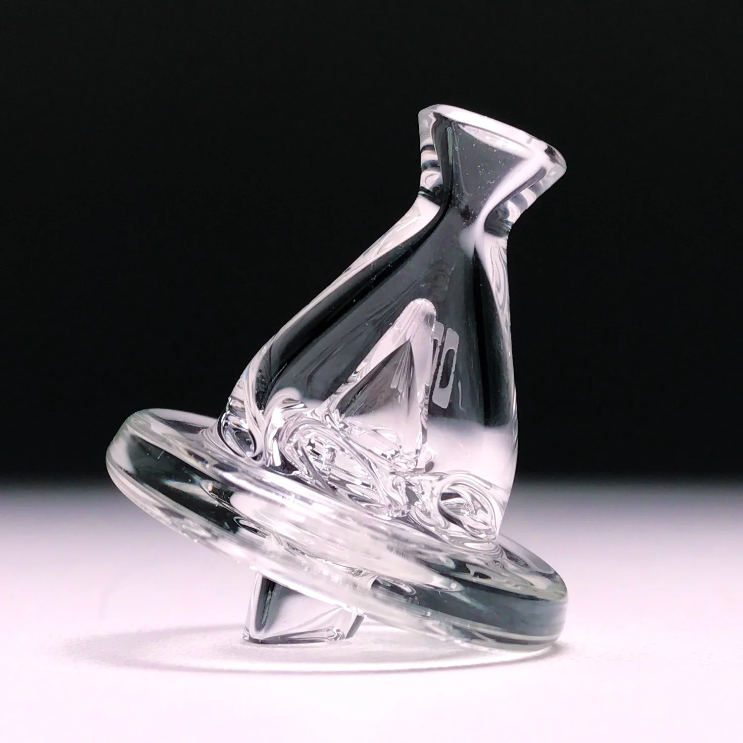 Ill Glass - Clear UFO Directional Vortex CarbCap - Image 2