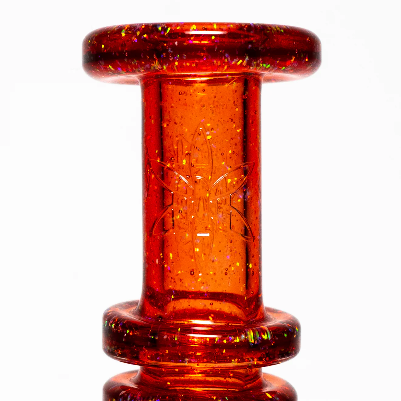 Ill Glass - Custom 50 Watt Cycler - Red Dragon & Crushed Opal Polished - Image 12
