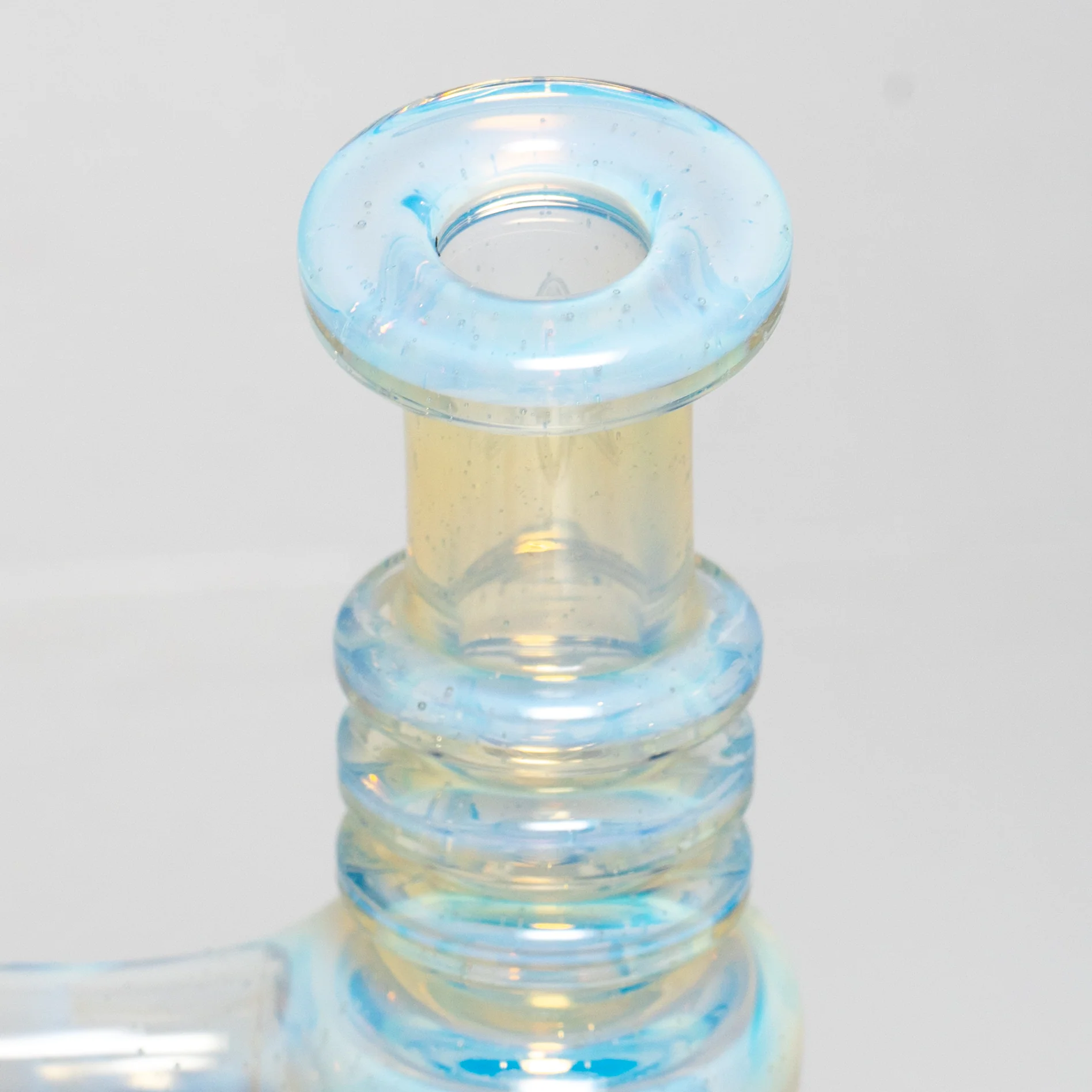 Ill Glass - Custom Flux Cycler w/ Stabilization Pylons - UV Neo Light & Crushed Opal - Image 7