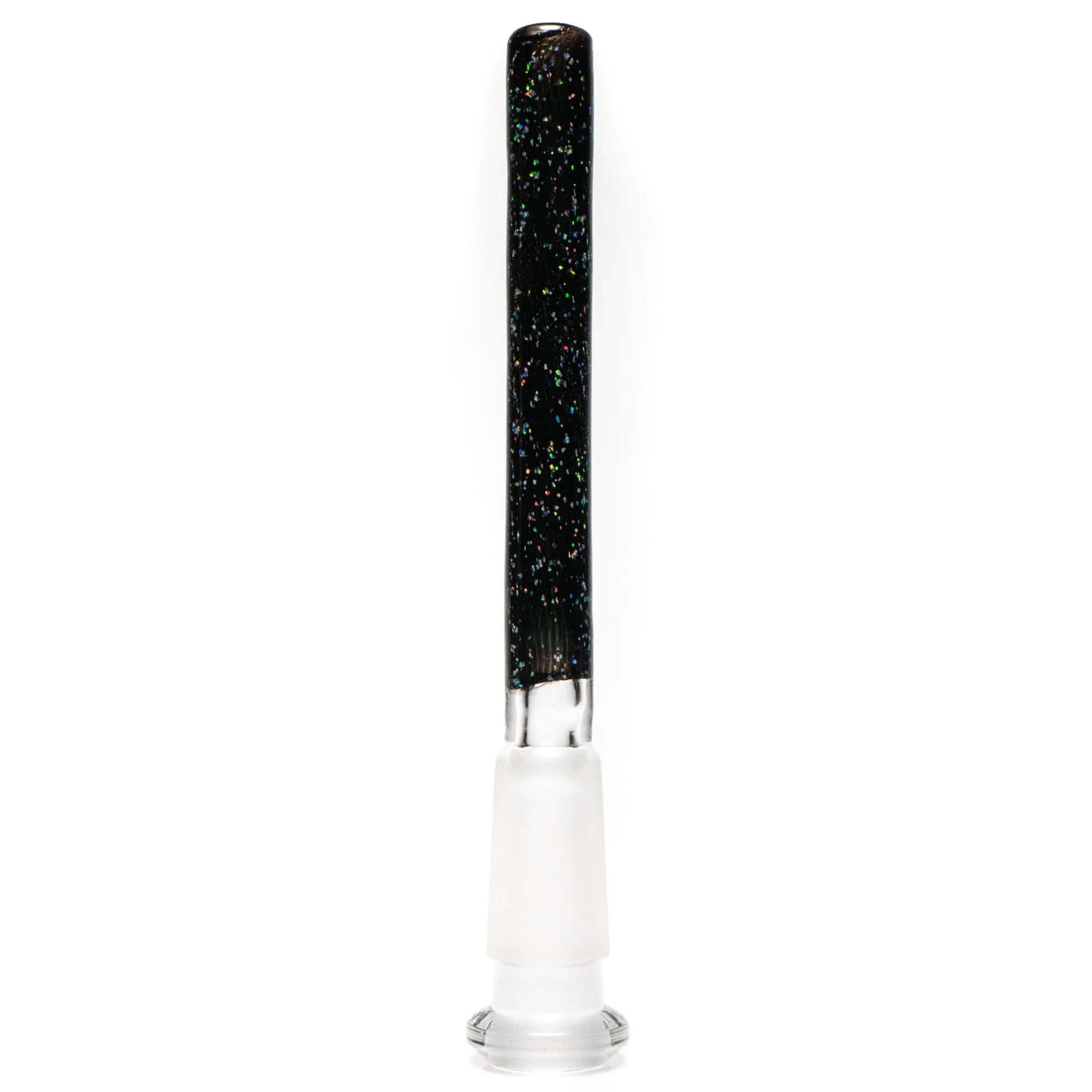 Jakers Glass - Worked Mini Beaker - Crushed Opal & Rasta Reversal - Image 7