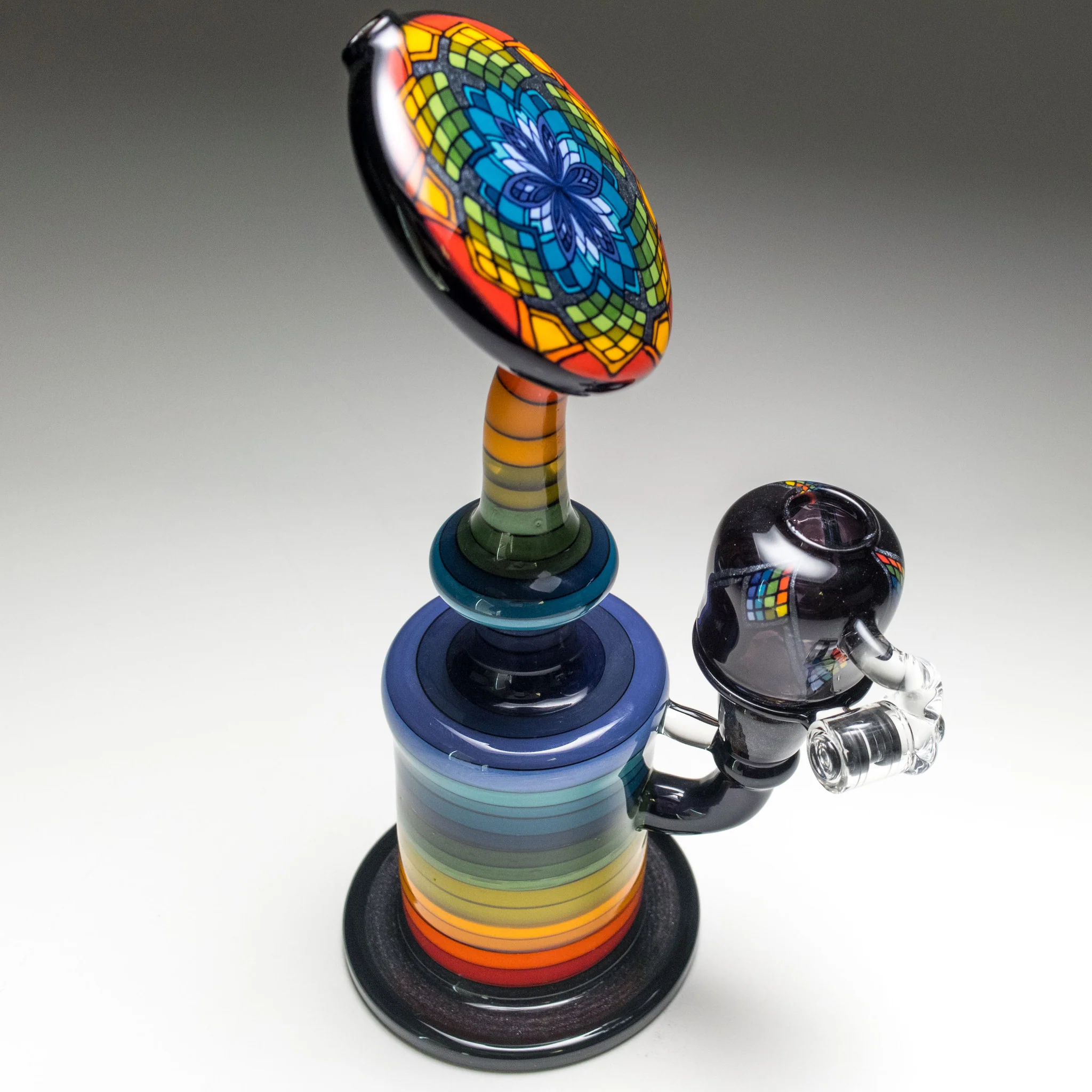 Jred - Rainbow Hatchet Encalmo Bubbler - Image 10