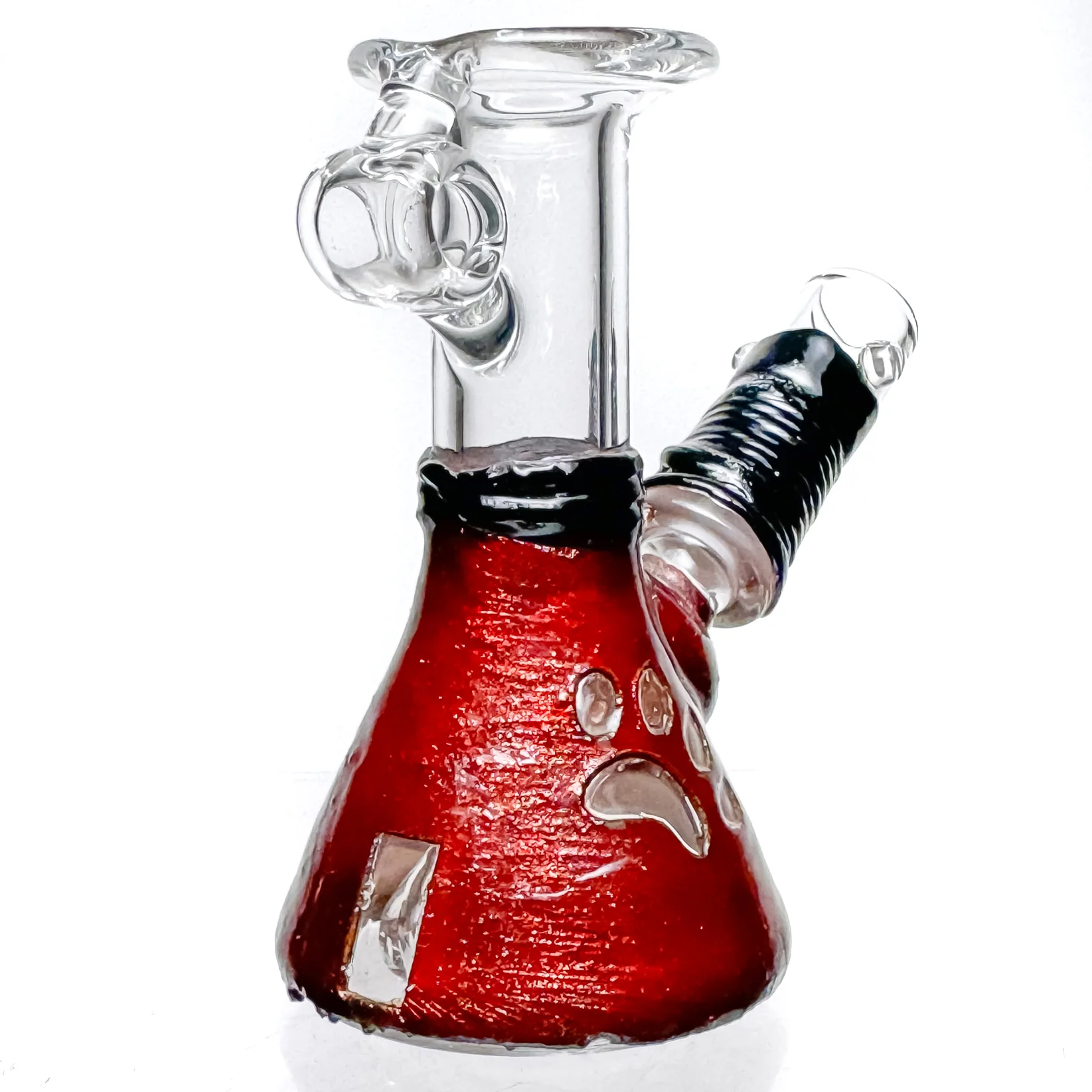 K-Nine x Big Pizzle - Tiny Tube - Red & Black Plated Patina - Image 6