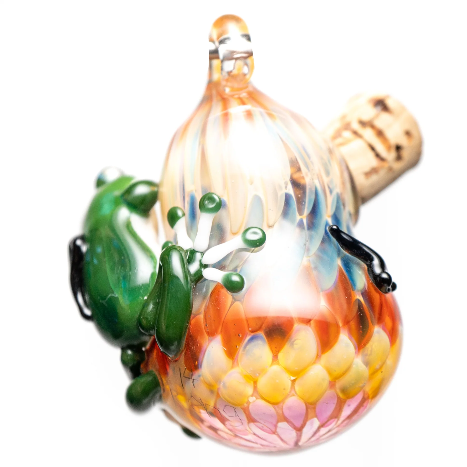 Kengtaro - Frog Jar Pendant - Green - Image 2