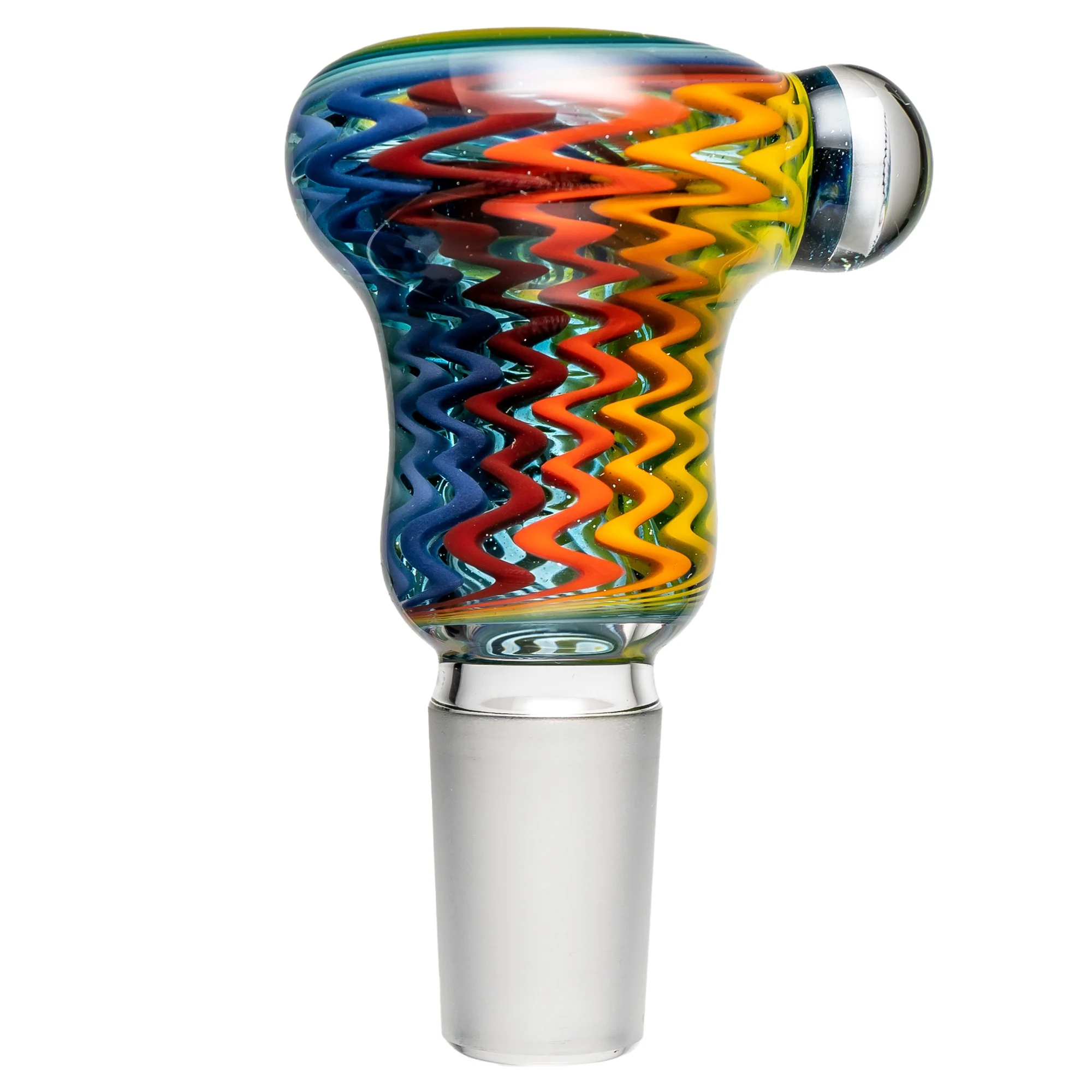 Kevin Howell - Push Slide - 18mm - Fade to Clear Rainbow Linework