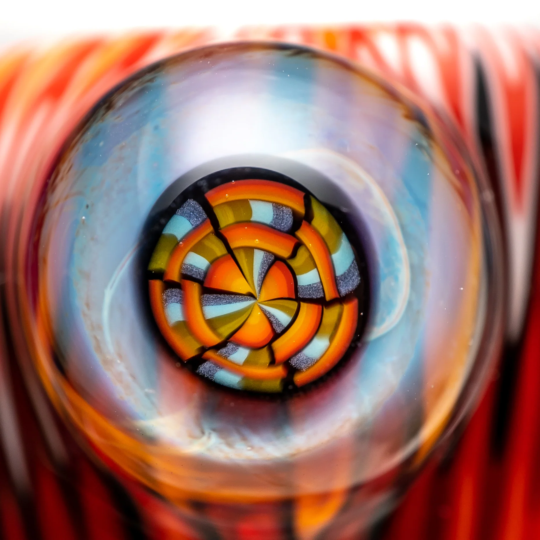 Kevin Howell - Push Slide - 18mm - Orange & Fruit Stripe Linework - Image 4