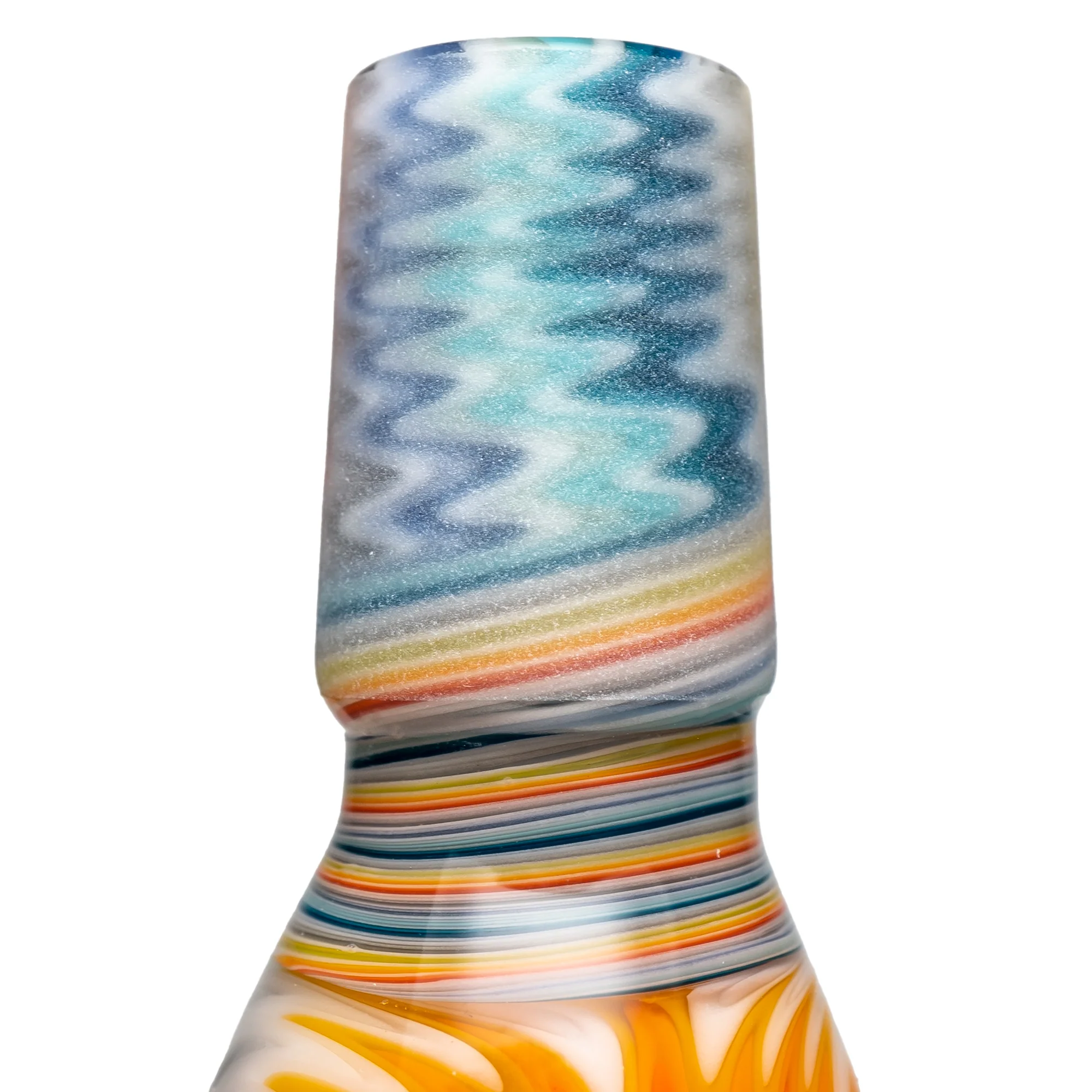 Kevin Howell - Push Slide w/ Worked Joint - 18mm - Fire, Smoke & Fruit Stripe - Image 4