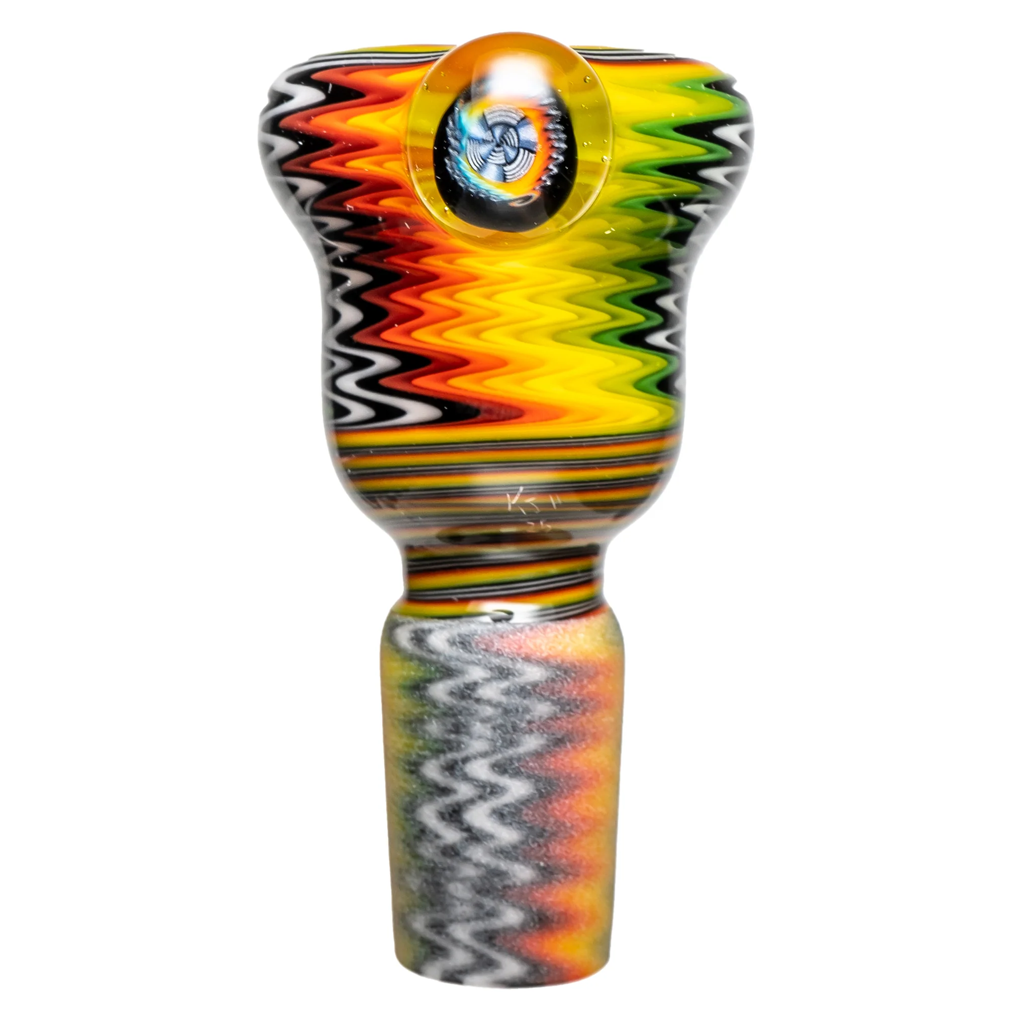 Kevin Howell - Push Slide w/ Worked Joint - 18mm - Jailhouse & Rasta - Image 2
