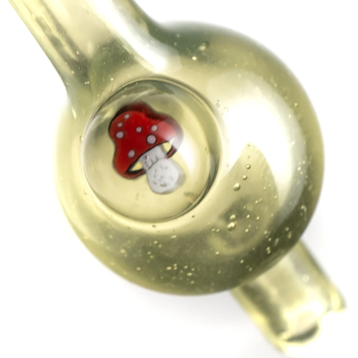 Keys Glass - Bubble Cap - Red Mushroom - CFL Pastel Potion - Image 2