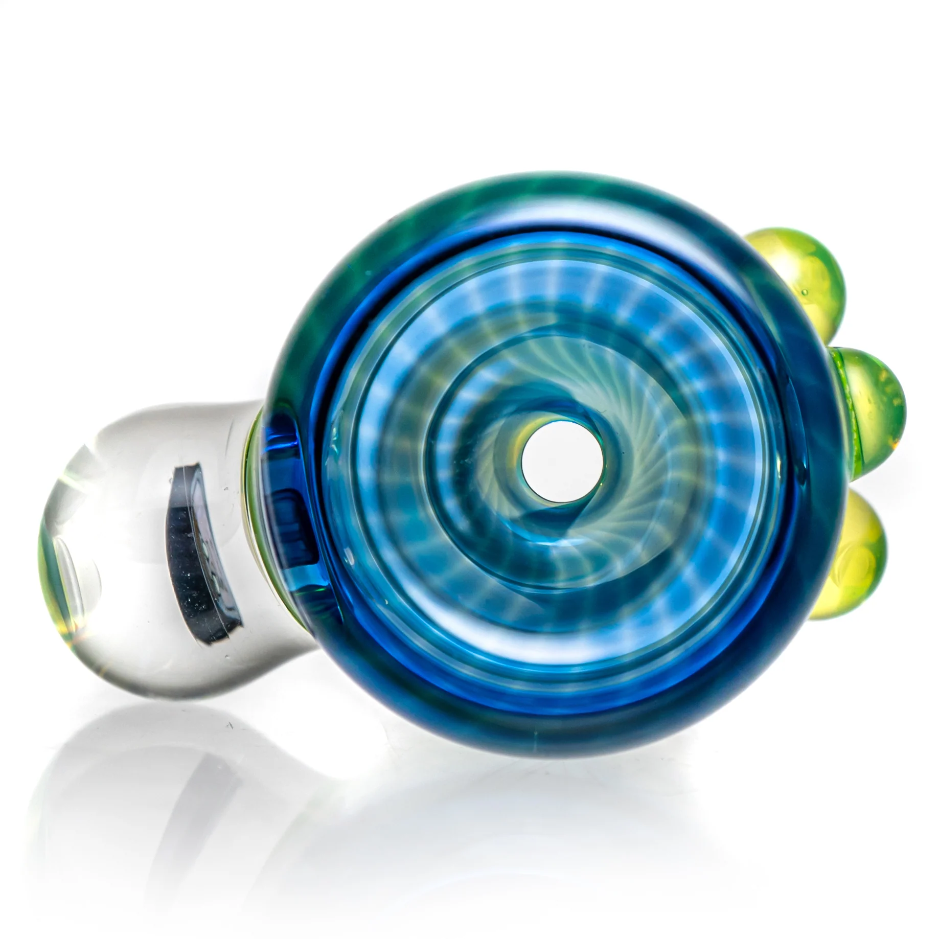 Keys Glass - Push Slide - 18mm - Peter - Slyme & Agua Azul - Image 3