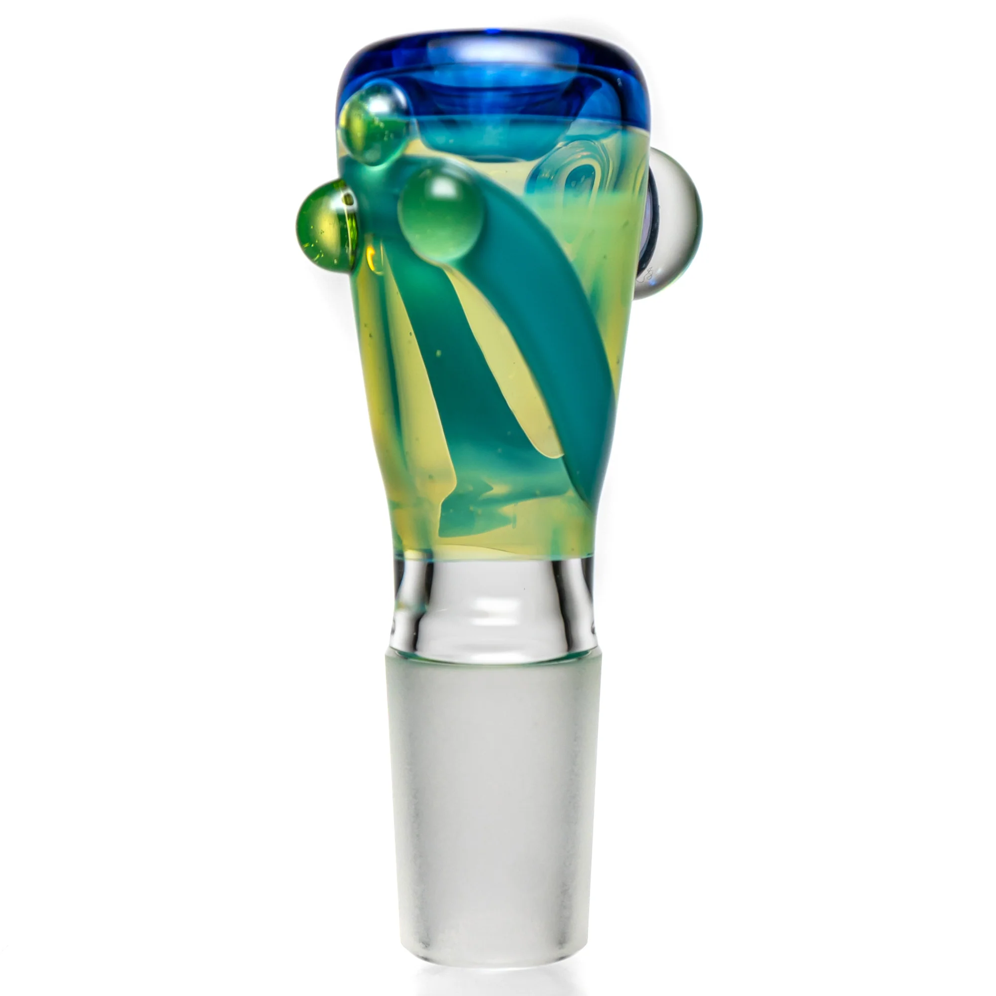 Keys Glass - Push Slide - 18mm - Peter - Slyme & Agua Azul - Image 4