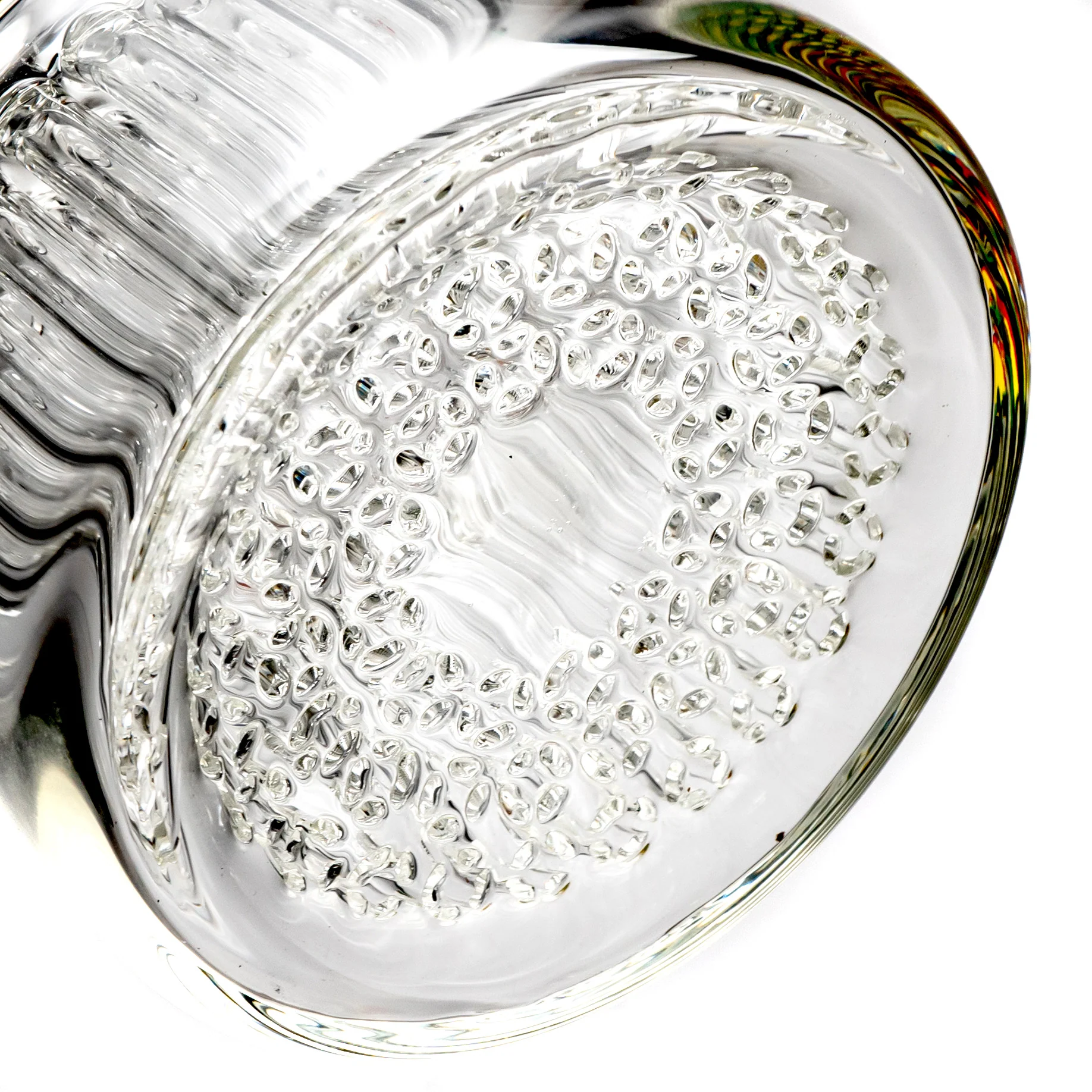 Leisure - 54 Arm Bubbler - Rasta Serif Label - Image 3