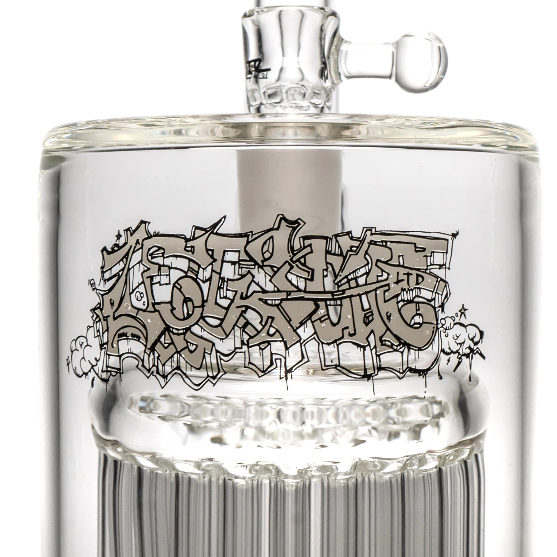 Leisure - 54 Arm Bubbler - White Graffiti Label - Image 3