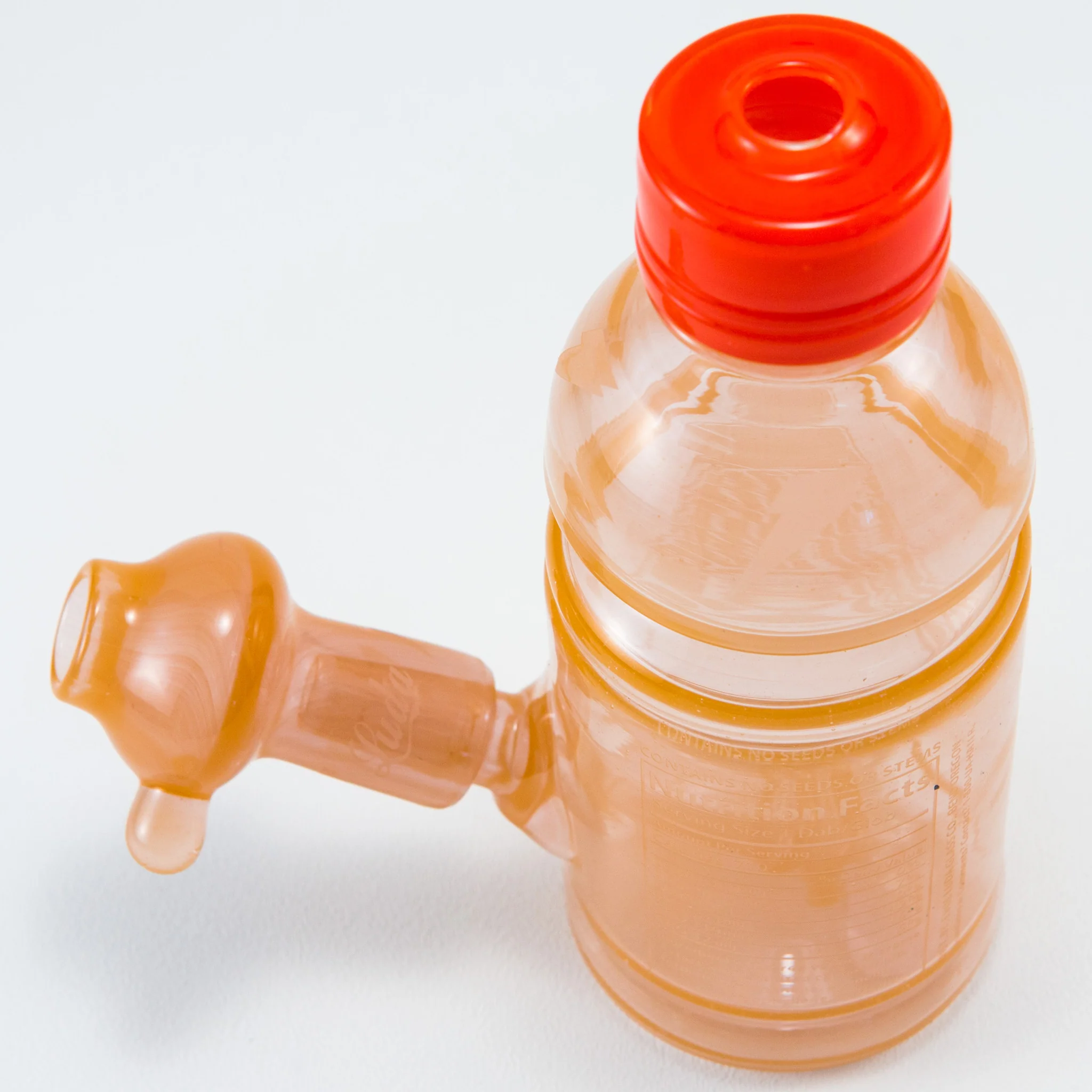 Luda x Evol - Peach Haterade Bubbler - Image 6