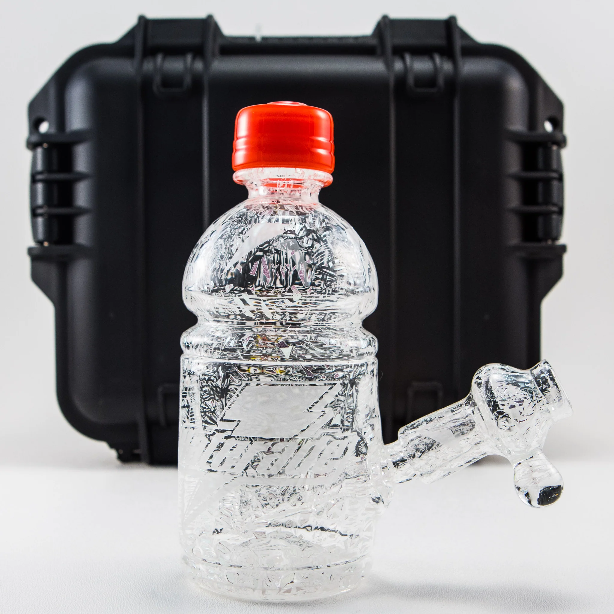 Luda X Evol X Dirty Rico - White Dichroic Haterade Bubbler - Image 10