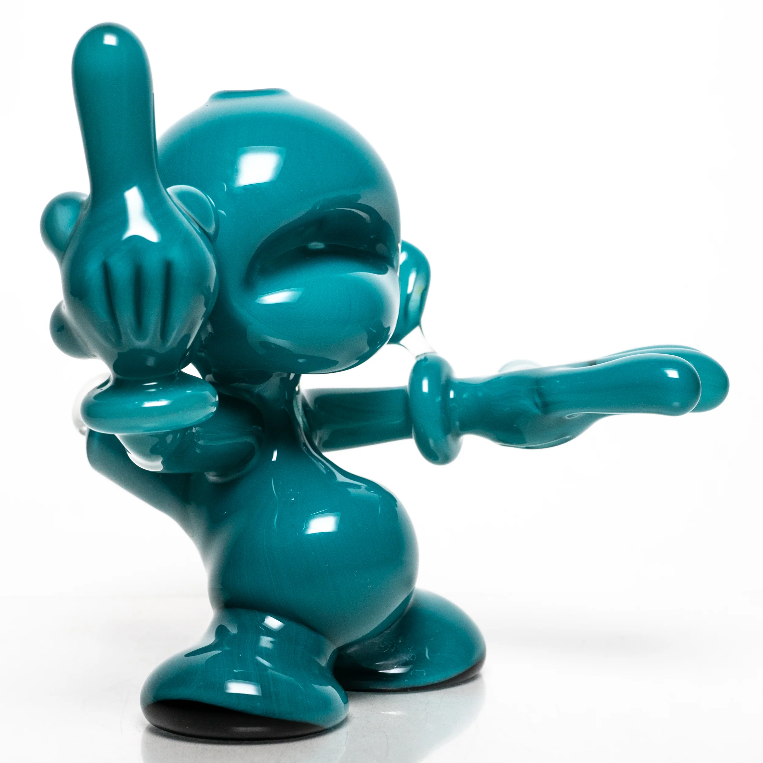 LuDa - "F U Pay Me" Munny - Agua Azul - Image 5