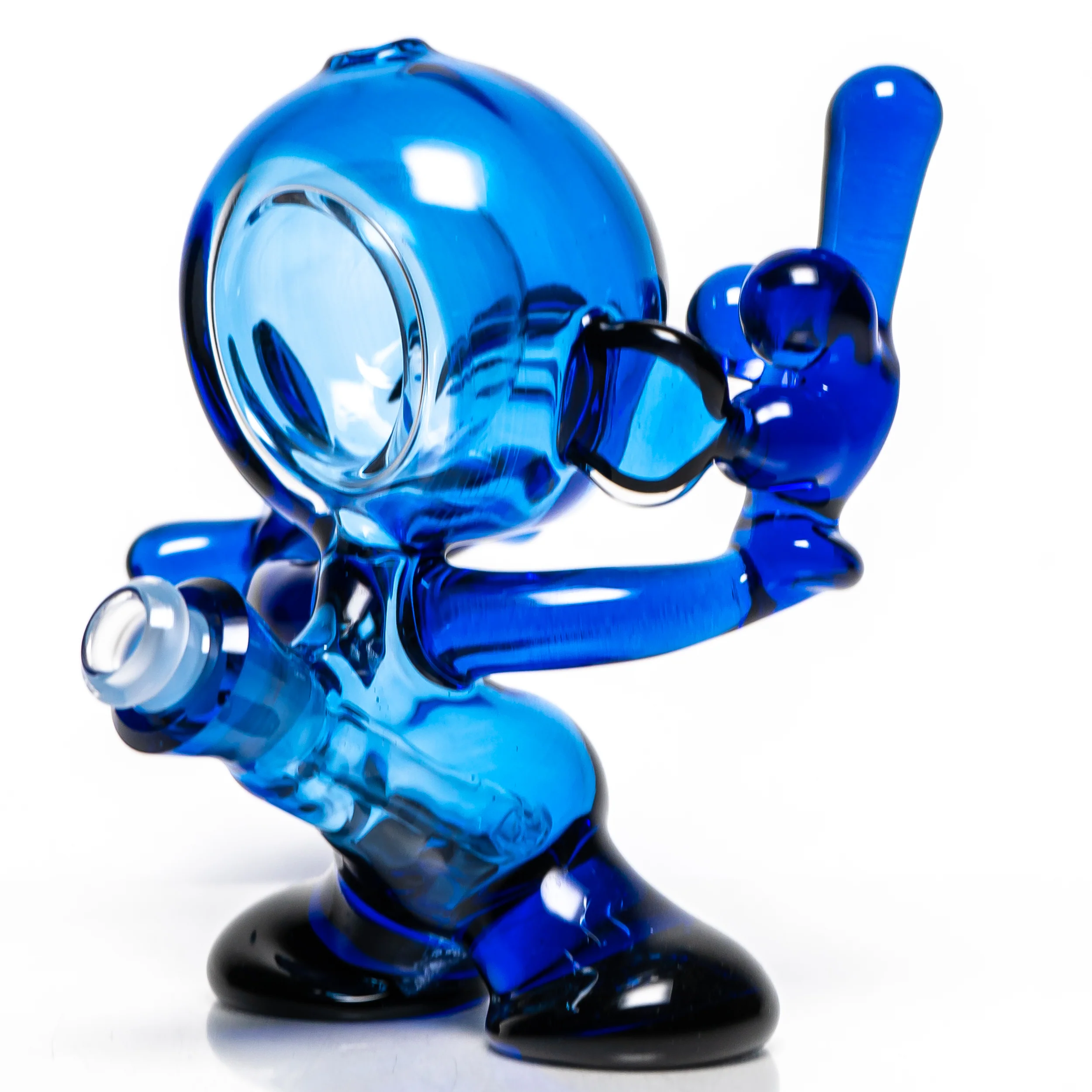 LuDa - "F U Pay Me" Munny - Cobalt - Image 4