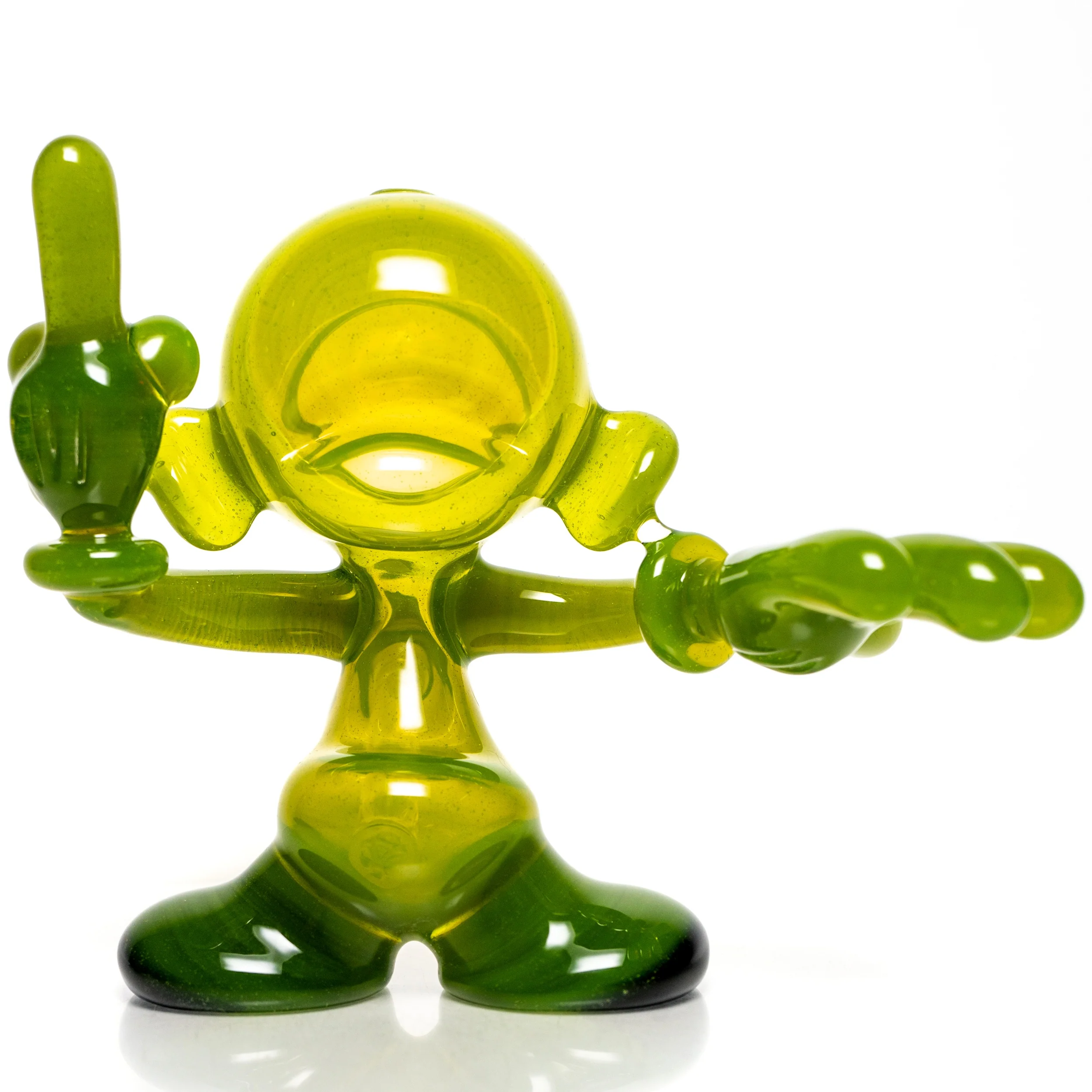 LuDa - "F U Pay Me" Munny - Lime Drop