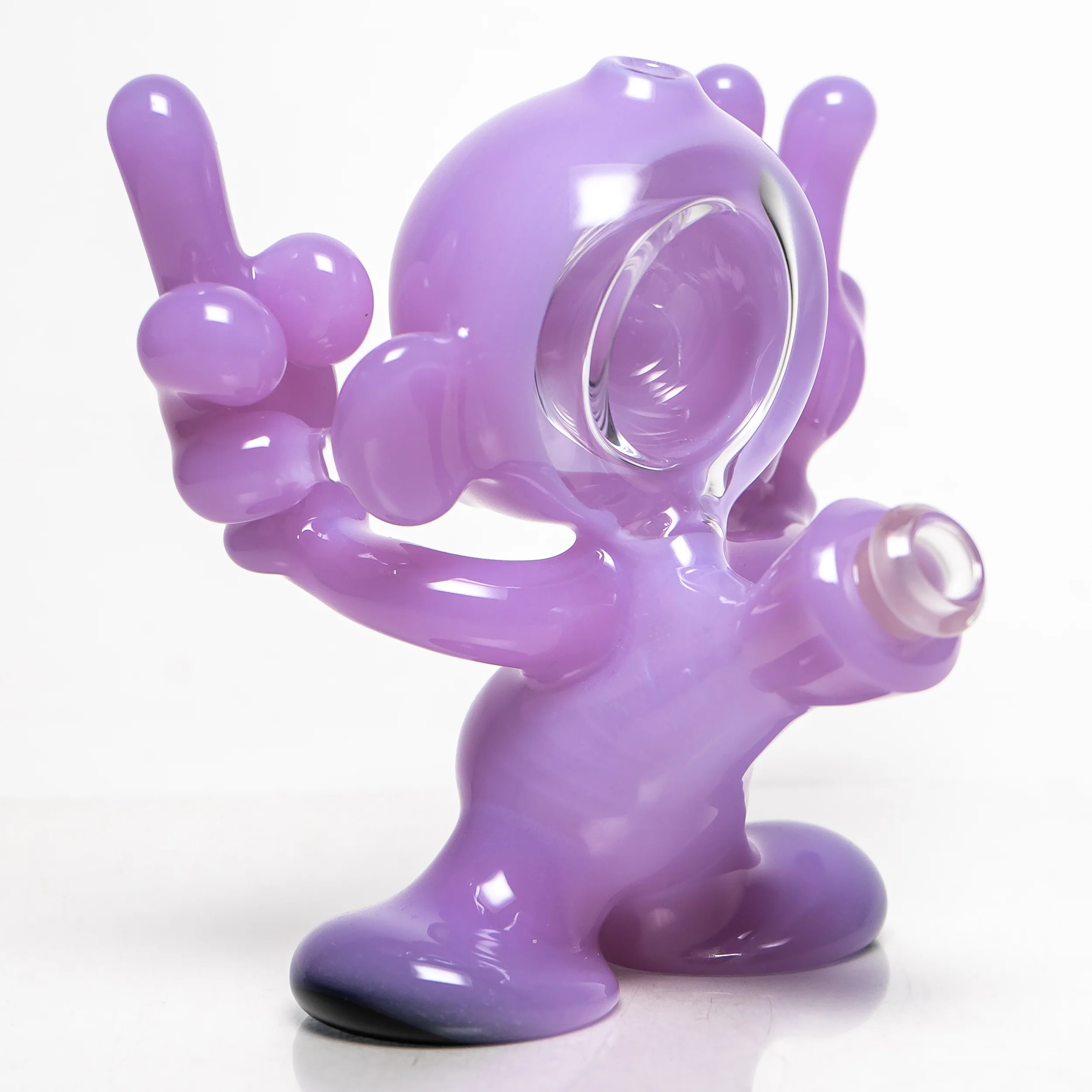 LuDa - "Peace or F U" Munny - Cotton Candy - Image 3