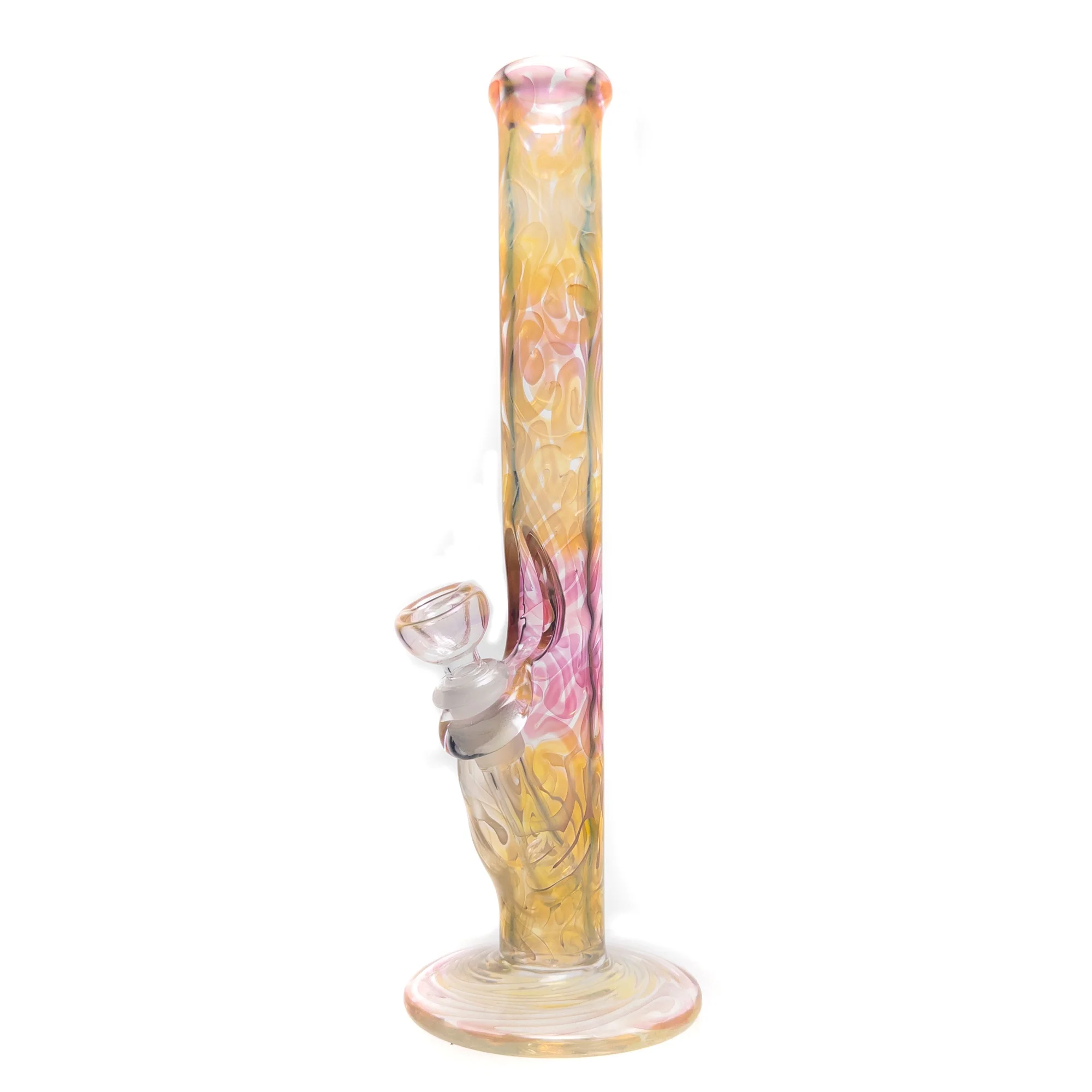 Mary Jane's Glass Studio - 12" Straight - 32x4 - Silver & Gold Fume