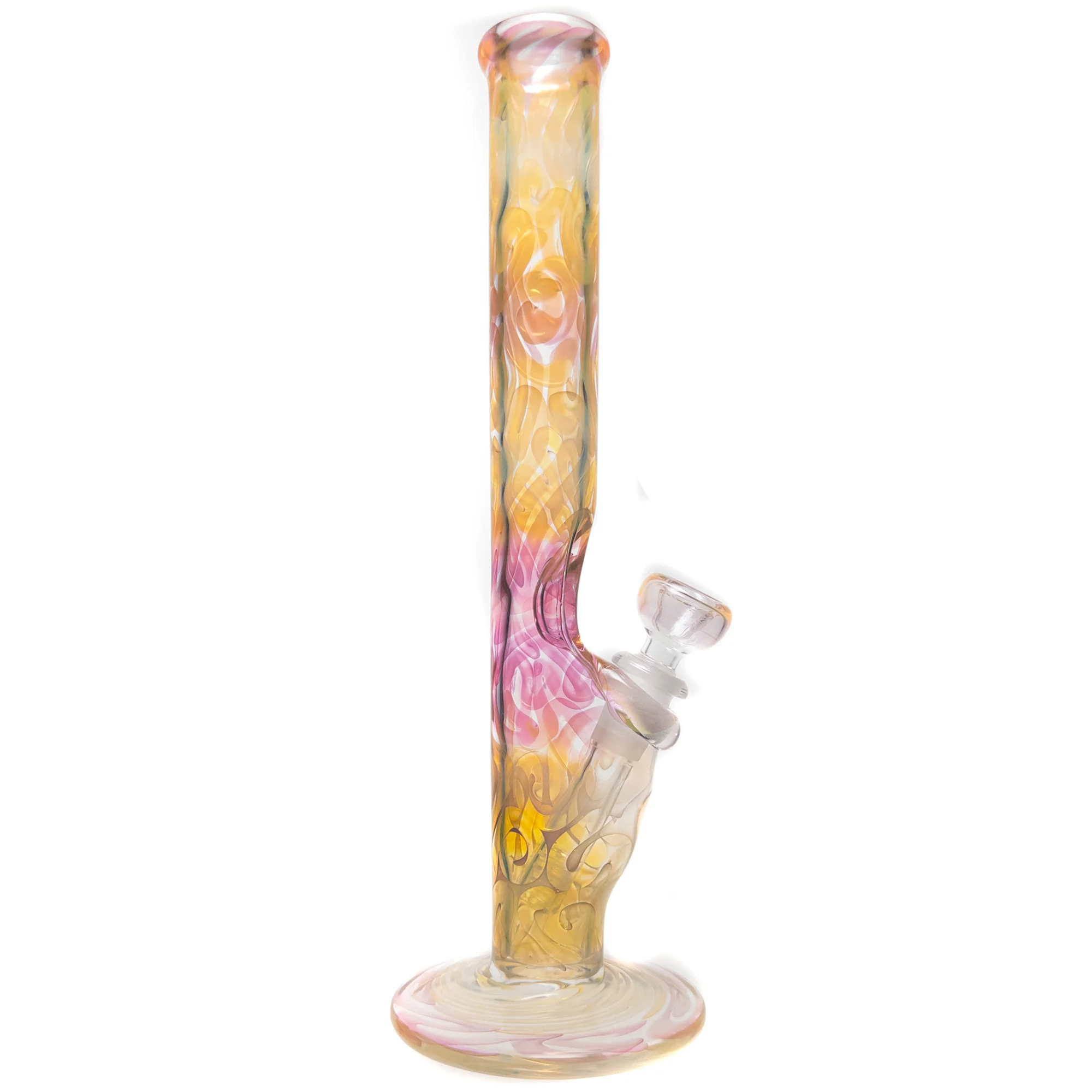 Mary Jane's Glass Studio - 12" Straight - 32x4 - Silver & Gold Fume - Image 3