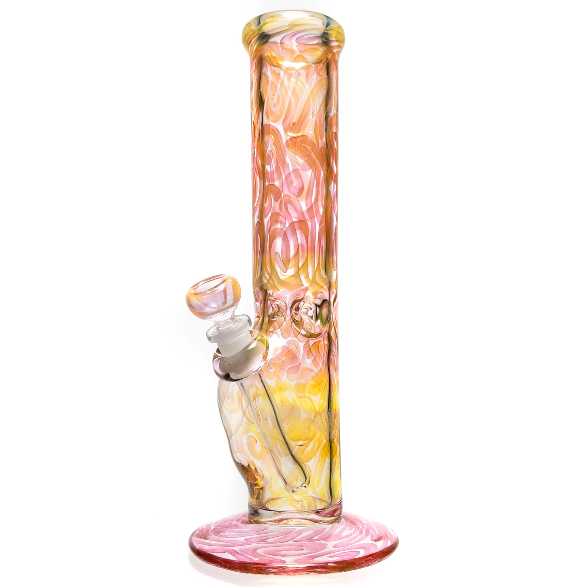 Mary Jane's Glass Studio - 12" Straight - 50x7 - Silver & Gold Fume
