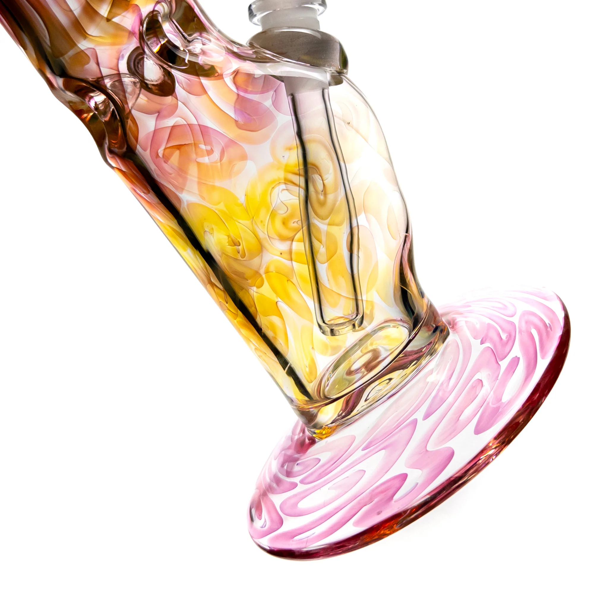 Mary Jane's Glass Studio - 12" Straight - 50x7 - Silver & Gold Fume - Image 3