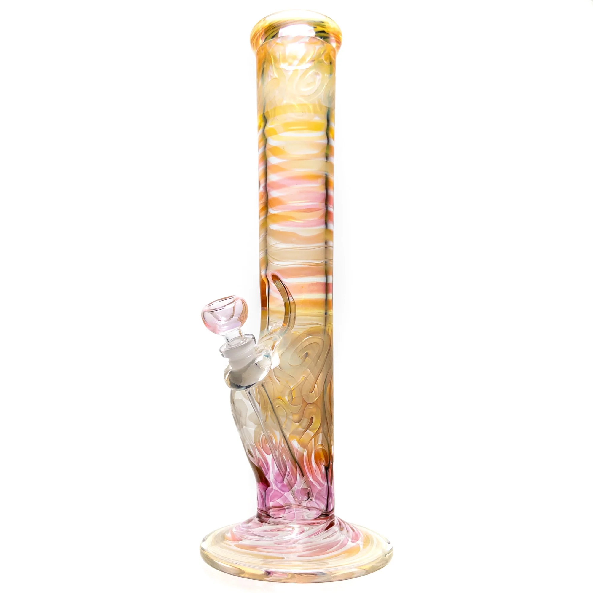 Mary Jane's Glass Studio - 14" Straight - 50x5 - Silver & Gold Fume