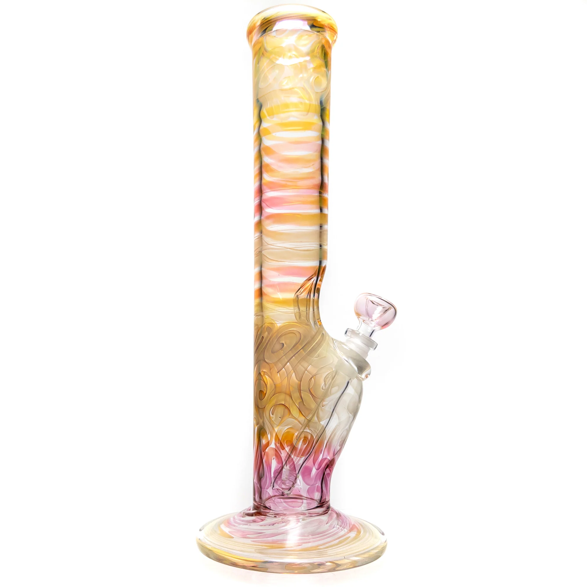 Mary Jane's Glass Studio - 14" Straight - 50x5 - Silver & Gold Fume - Image 2