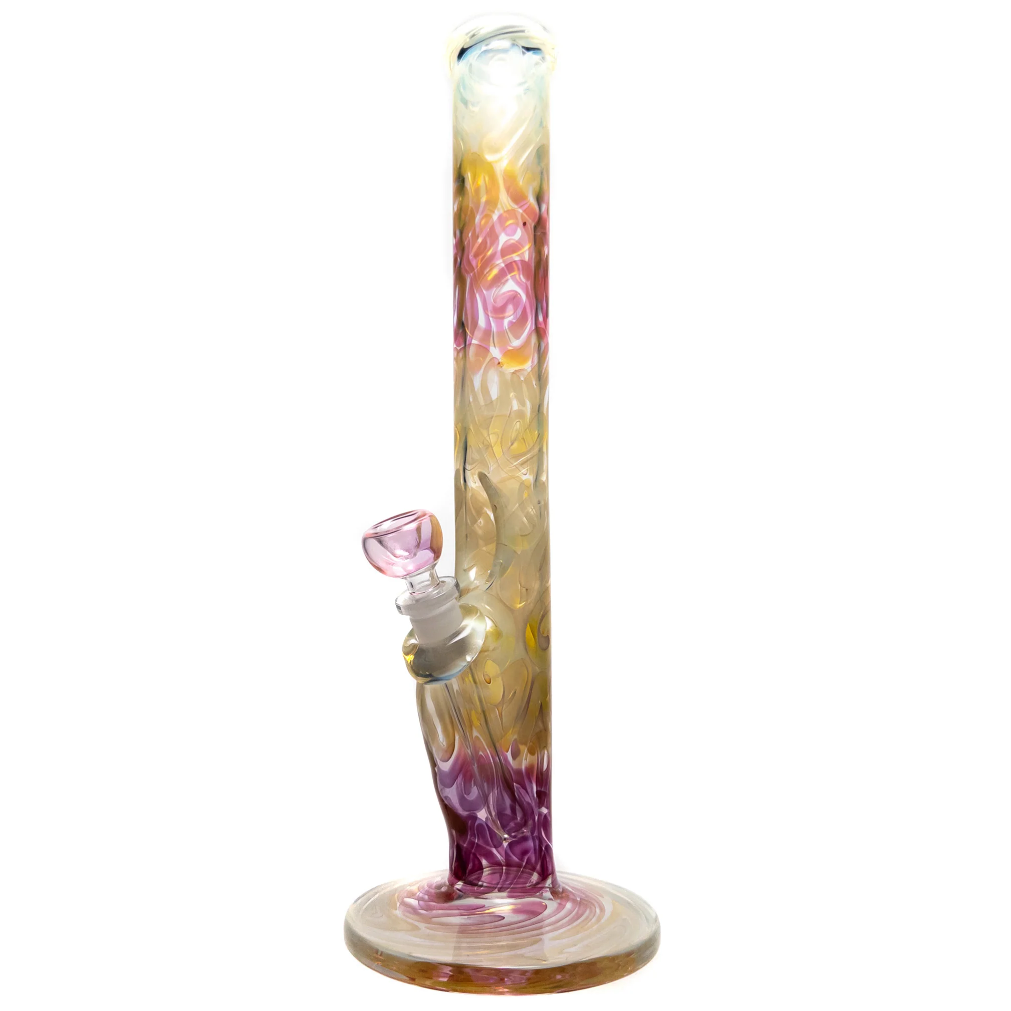 Mary Jane's Glass Studio - 15" Straight - 38x4 - Silver & Gold Fume #1