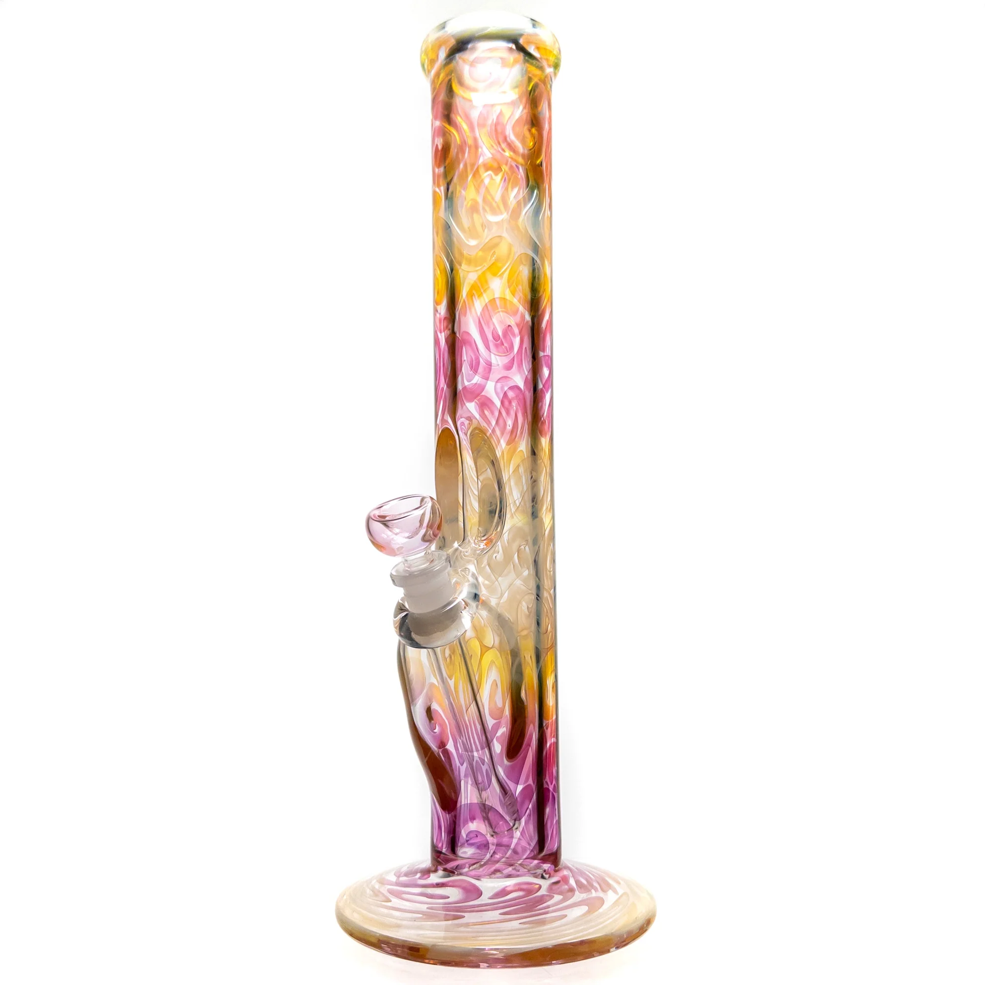 Mary Jane's Glass Studio - 15" Straight - 50x9 - Silver & Gold Fume