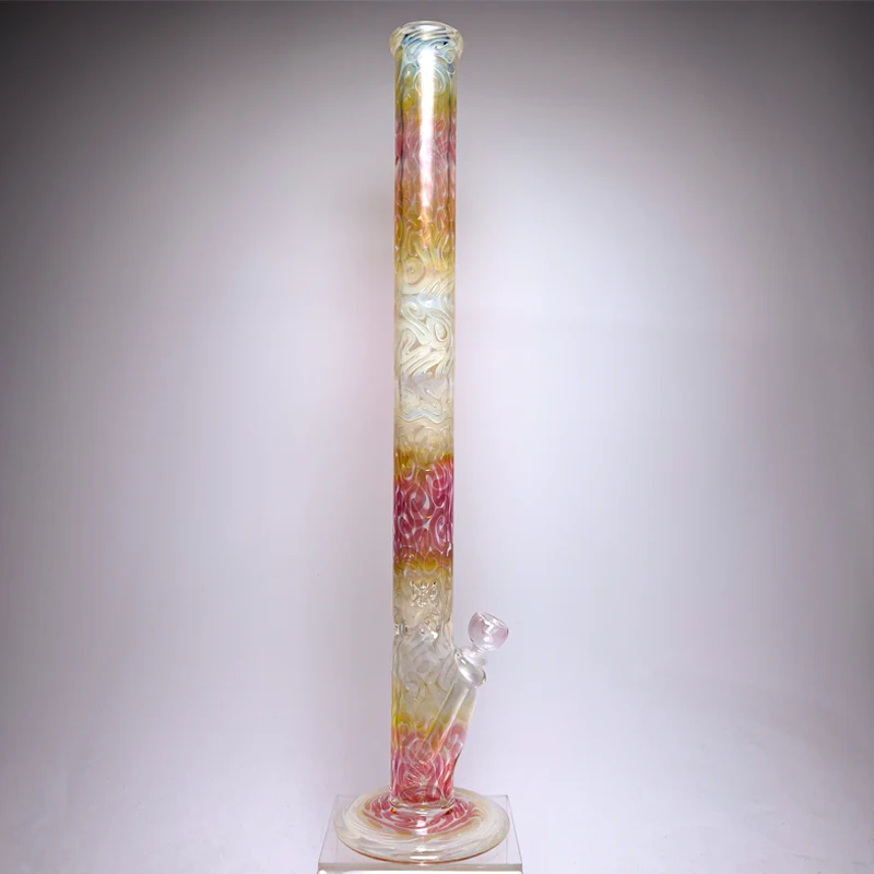 Mary Jane's Glass Studio - 26" Straight - 50x5 - Silver & Gold Fume