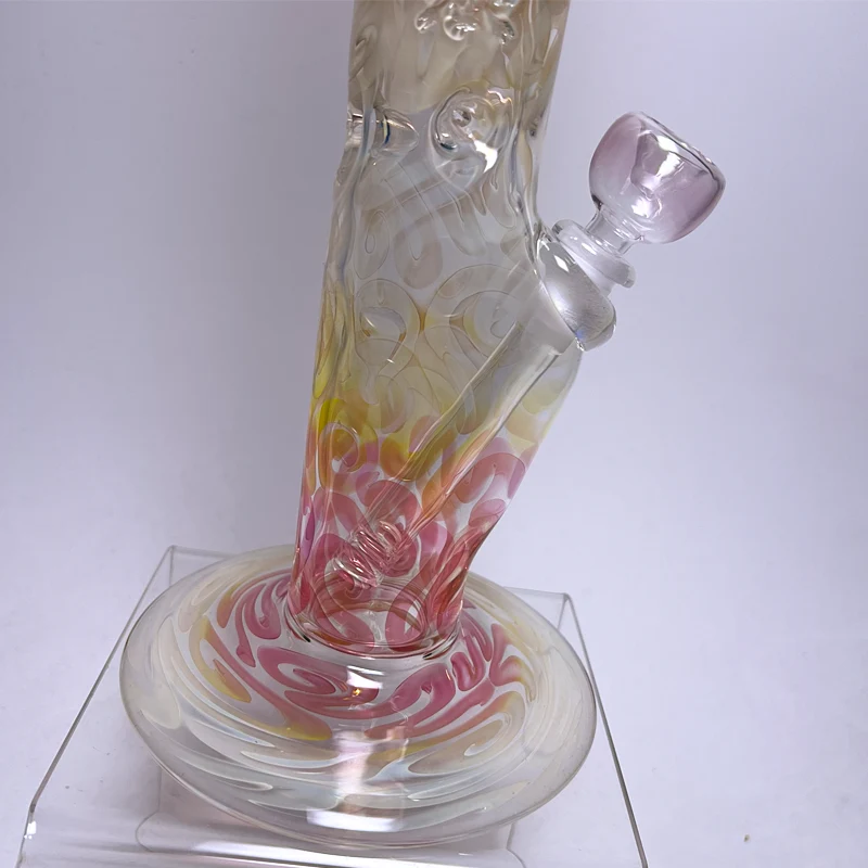 Mary Jane's Glass Studio - 26" Straight - 50x5 - Silver & Gold Fume - Image 2